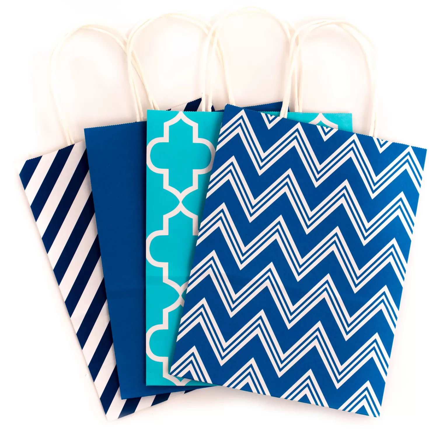 Birthday>Hallmark 10.7" 12-Pack Assorted Kraft Paper Gift Bags