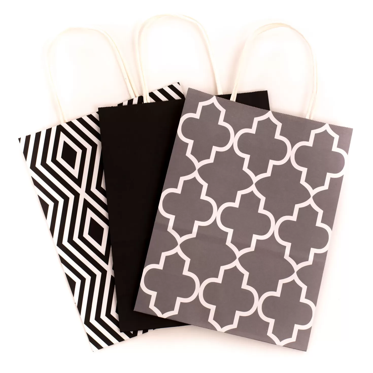 Birthday>Hallmark 10.7" 12-Pack Assorted Kraft Paper Gift Bags