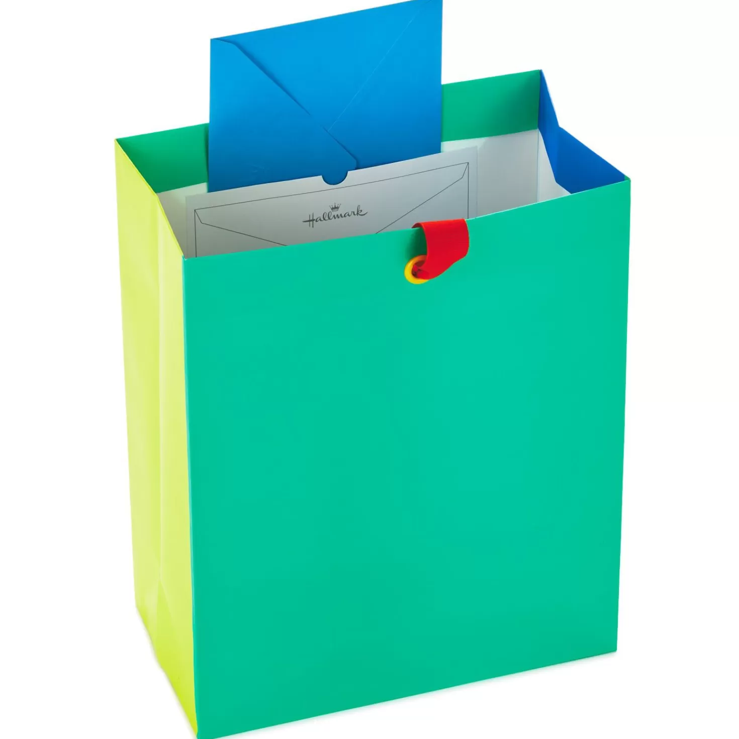 Store 13" Cool Color Block Gift Bag Encouragement