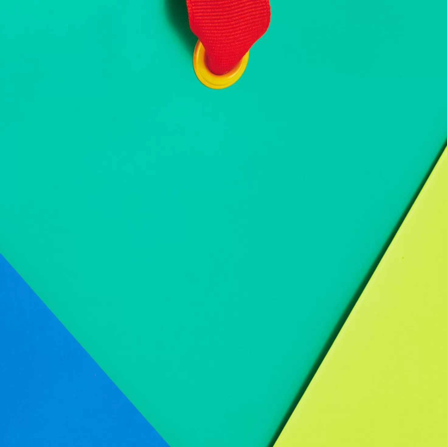 Store 13" Cool Color Block Gift Bag Encouragement