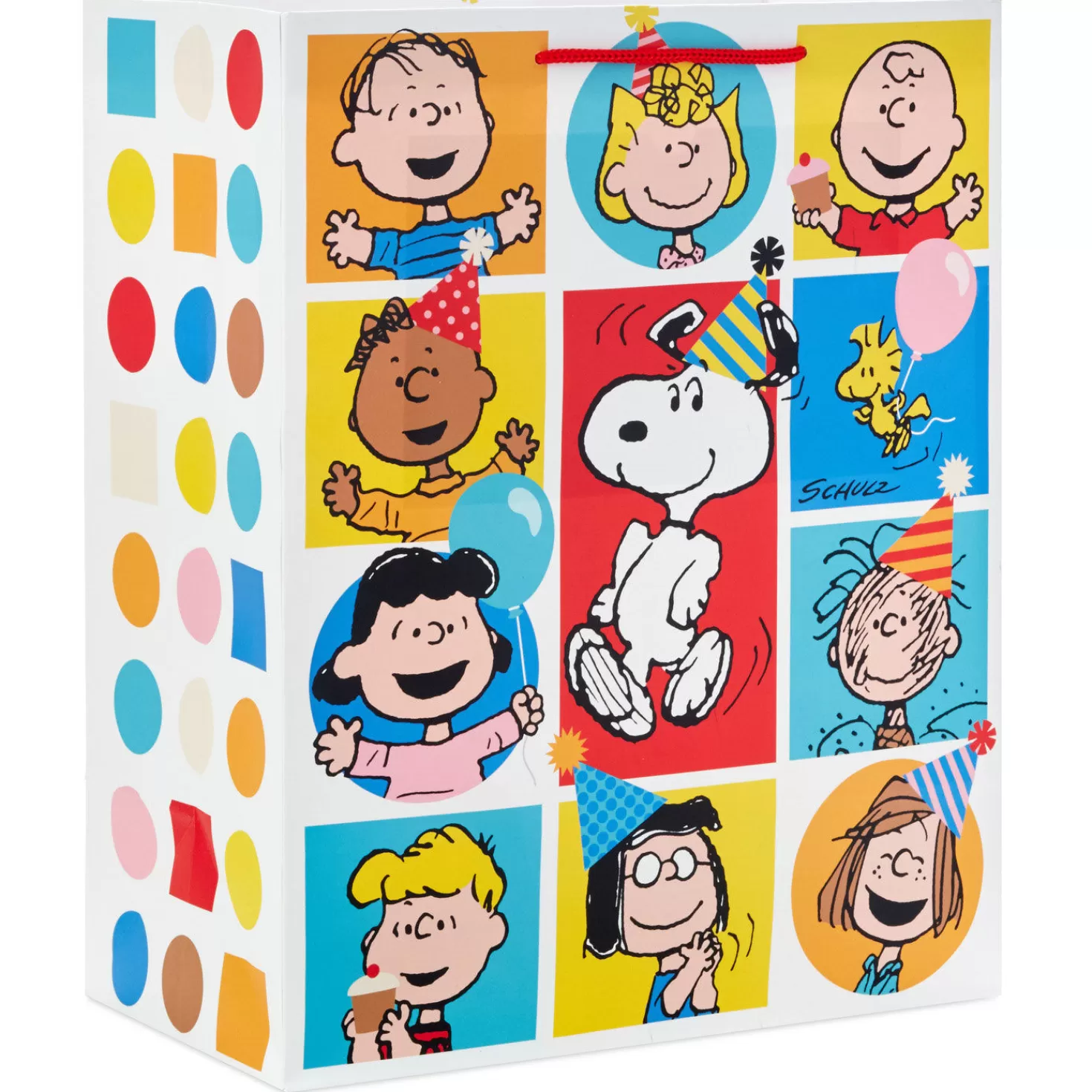 Birthday>Hallmark 13" Peanuts® Gang Large Birthday Gift Bag