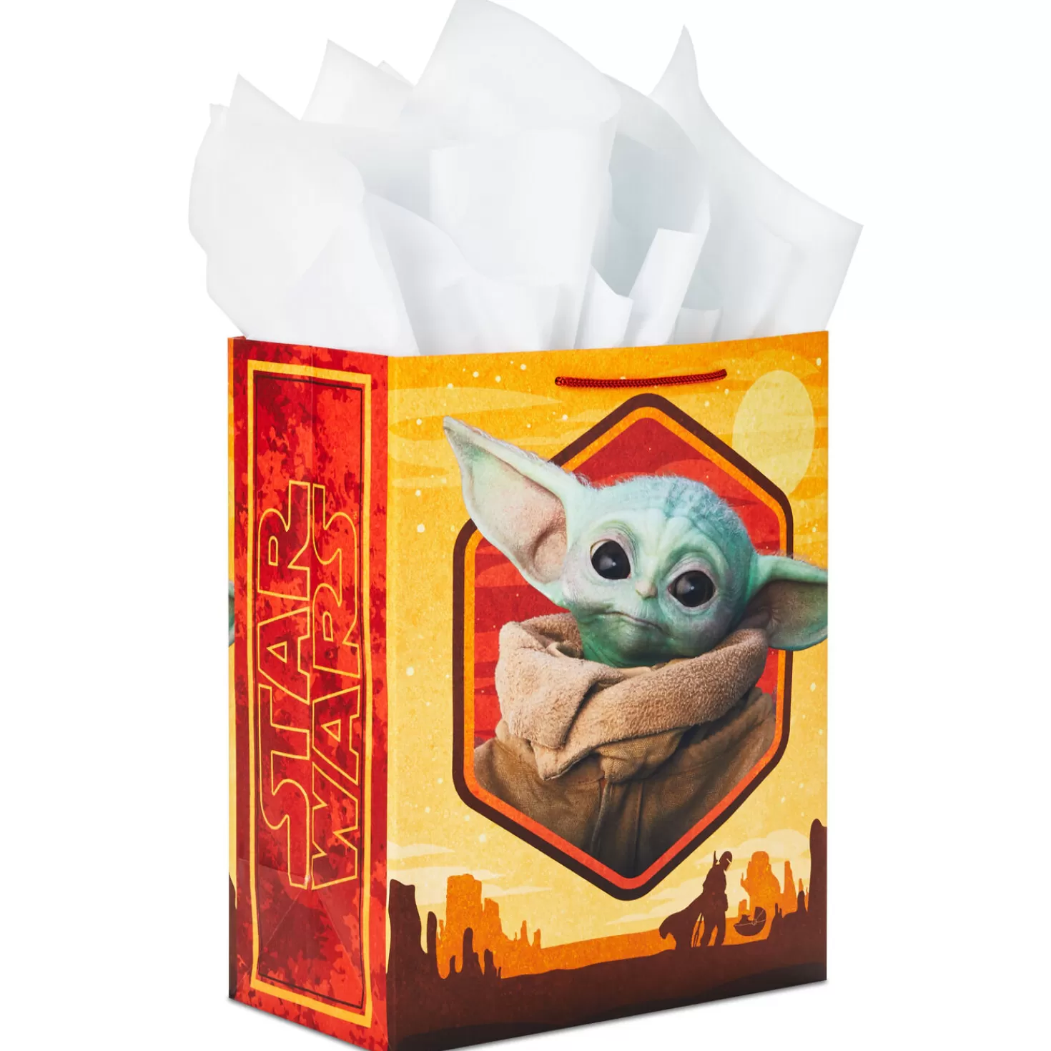 Birthday>Hallmark 13" Star Wars: The Mandalorian™ The Child™ Gift Bag With Tissue Paper
