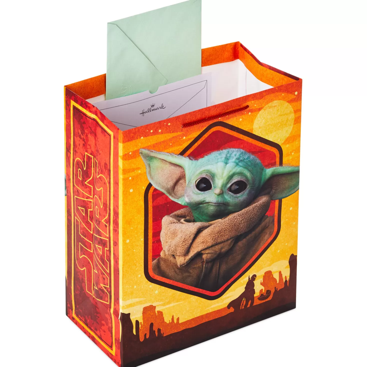 Birthday>Hallmark 13" Star Wars: The Mandalorian™ The Child™ Large Gift Bag