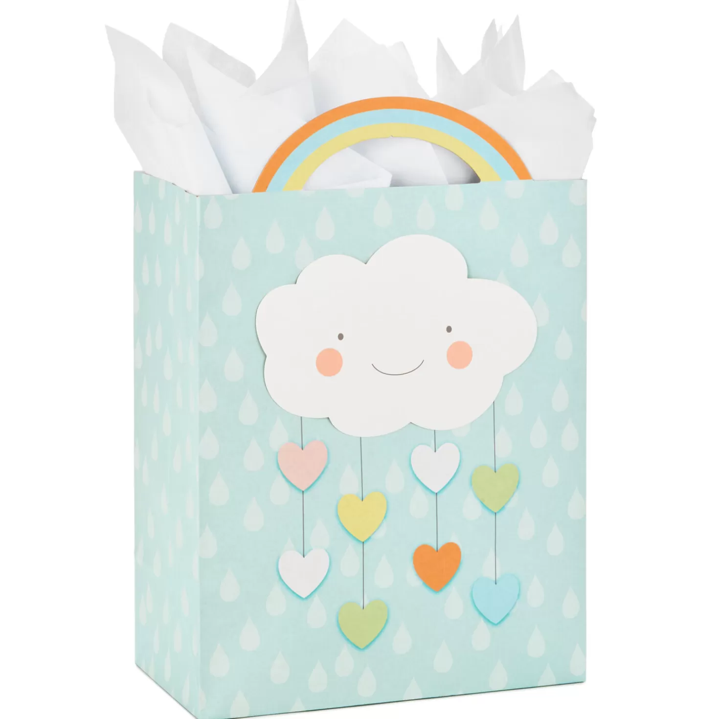 Baby>Hallmark 13" Welcome Baby 3-Pack Assorted Gift Bags With Tissue