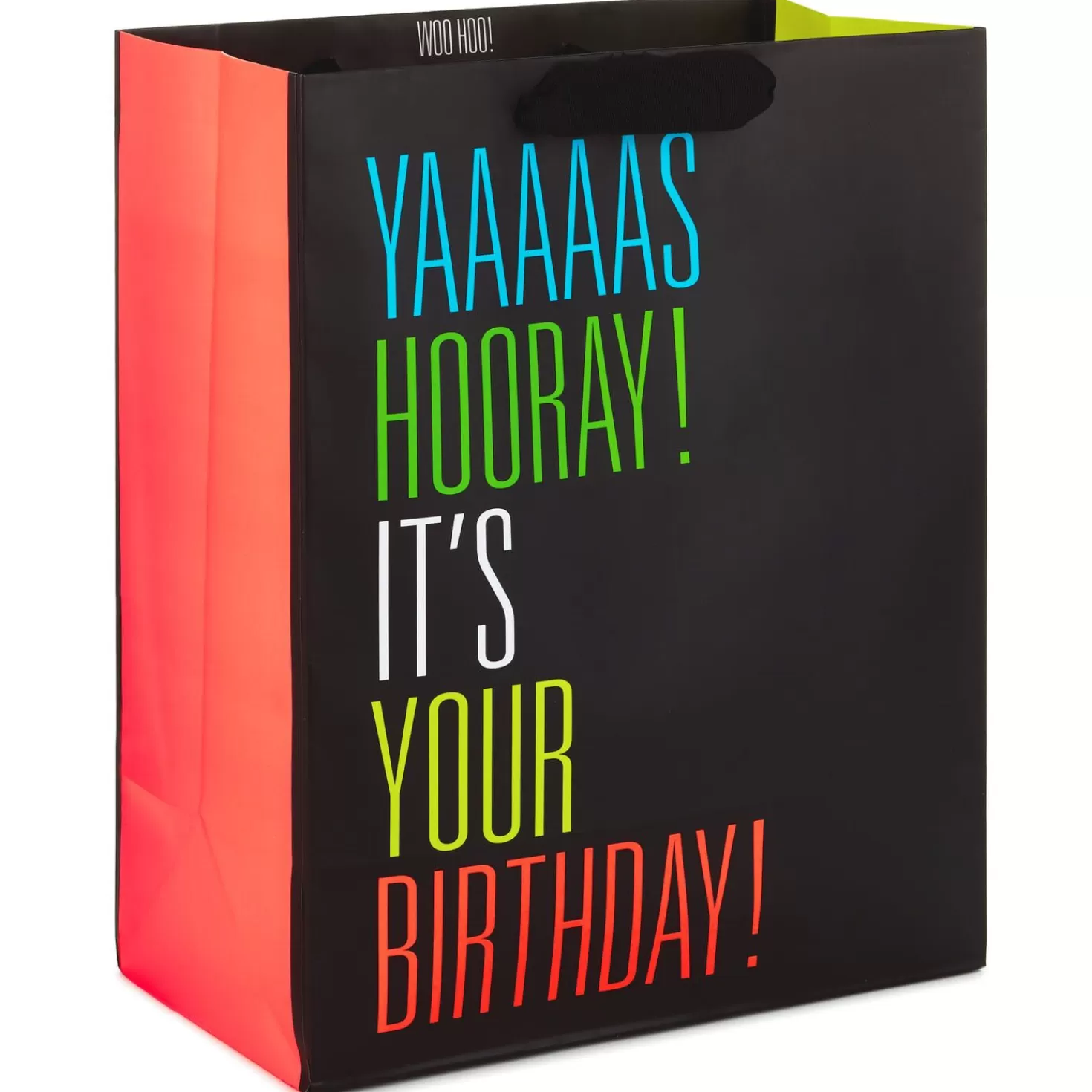 Birthday>Hallmark 13" Yaaaaas Hooray Birthday Gift Bag