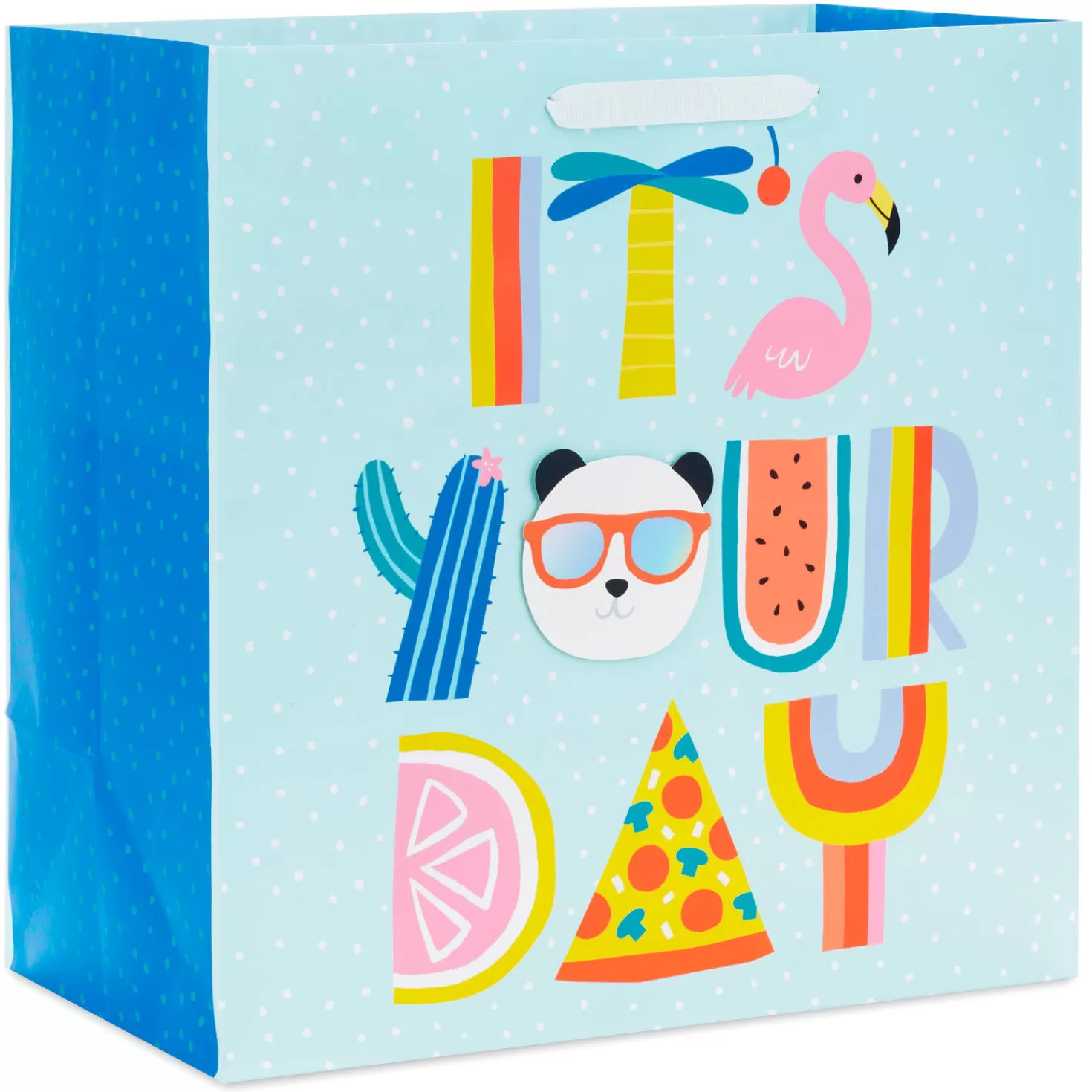 Birthday>Hallmark 15" It's Your Day Extra-Deep Gift Bag