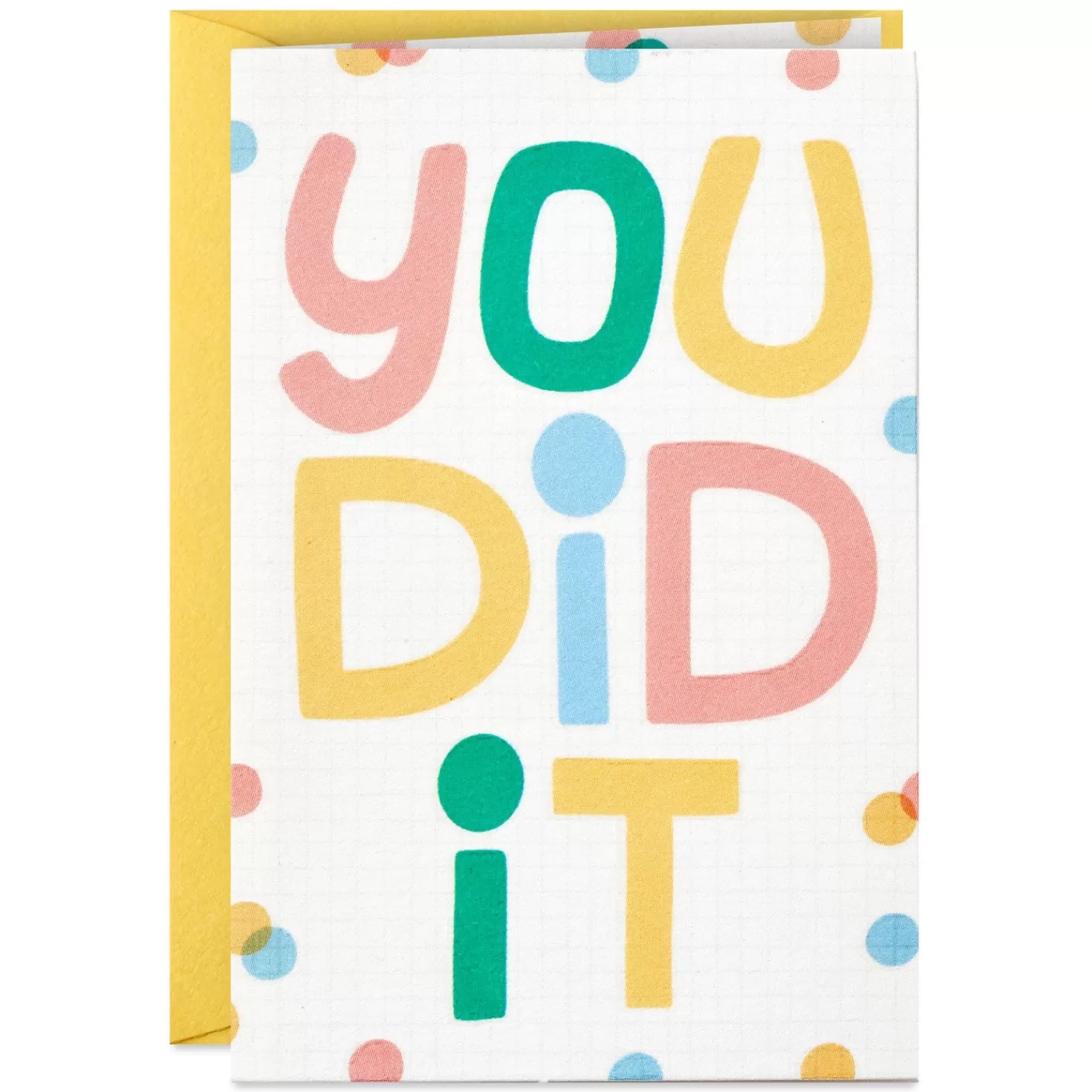 Best Sale 3.25" Mini Little World Changers™ You Did It Congratulations Card Congratulations