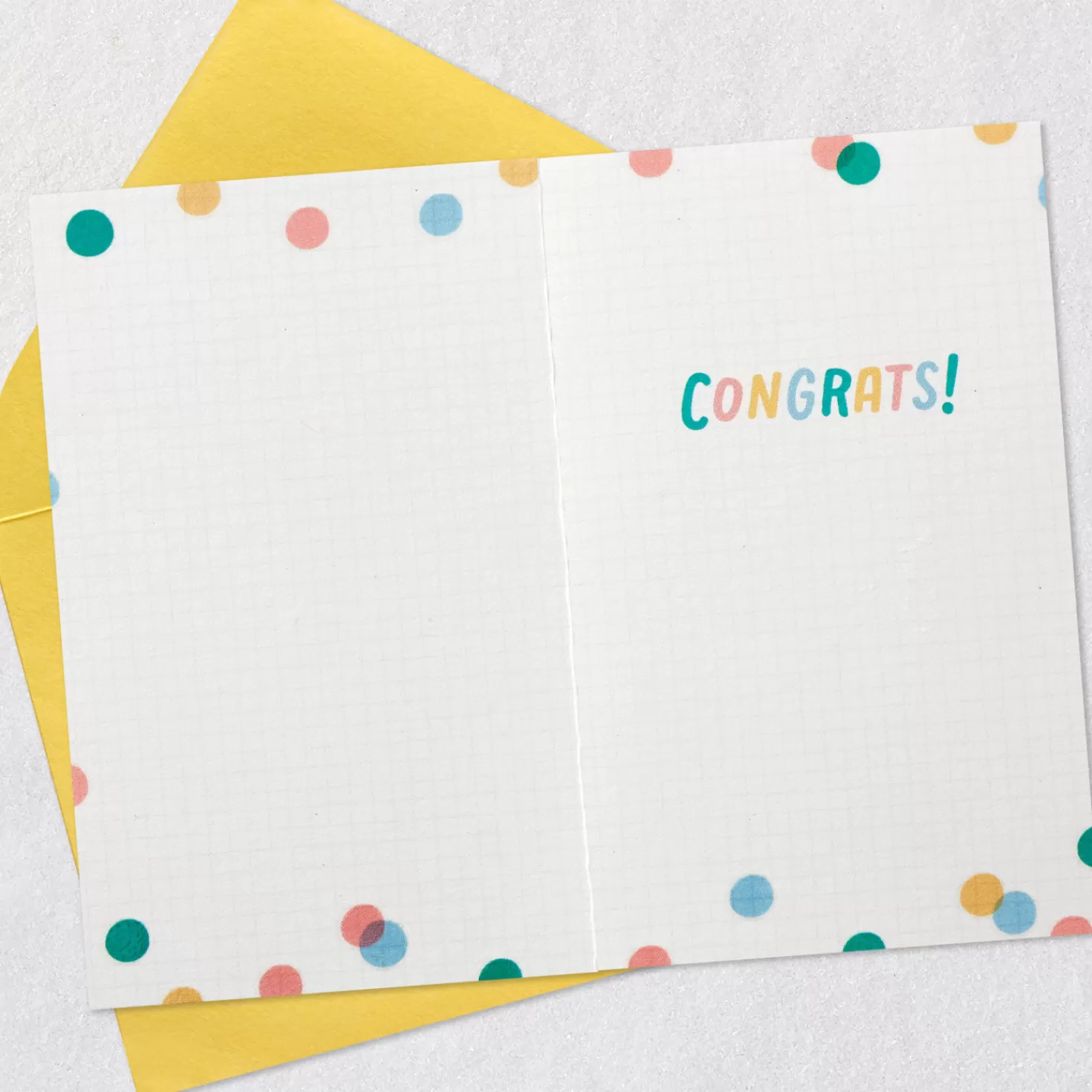 Best Sale 3.25" Mini Little World Changers™ You Did It Congratulations Card Congratulations