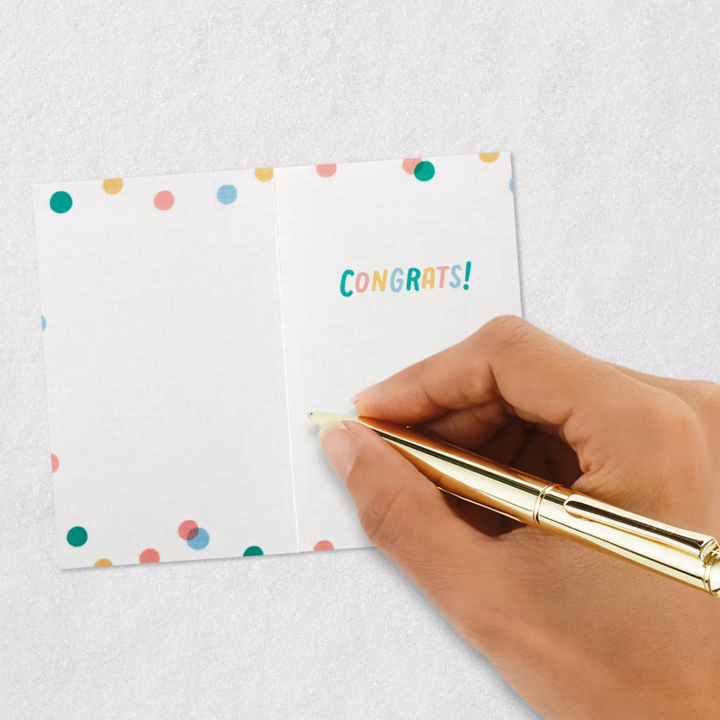 Best Sale 3.25" Mini Little World Changers™ You Did It Congratulations Card Congratulations