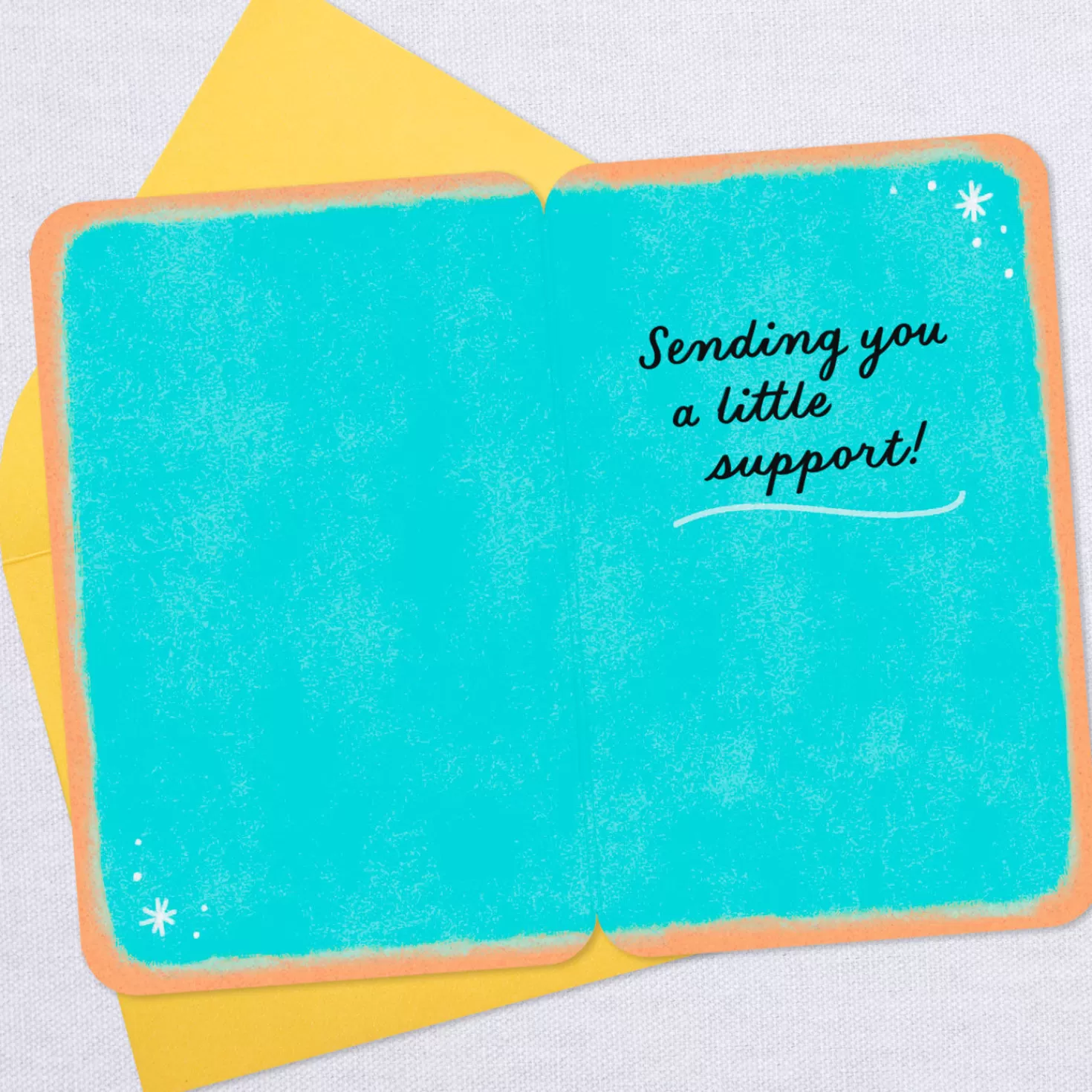 Store 3.25" Mini Sending Support Sports Bra Encouragement Card Encouragement