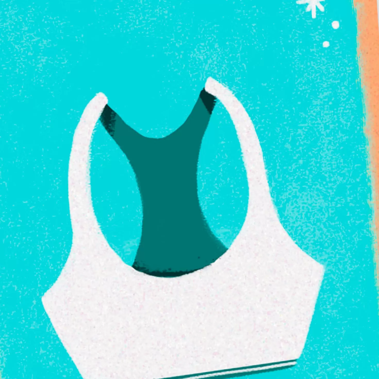 Store 3.25" Mini Sending Support Sports Bra Encouragement Card Encouragement
