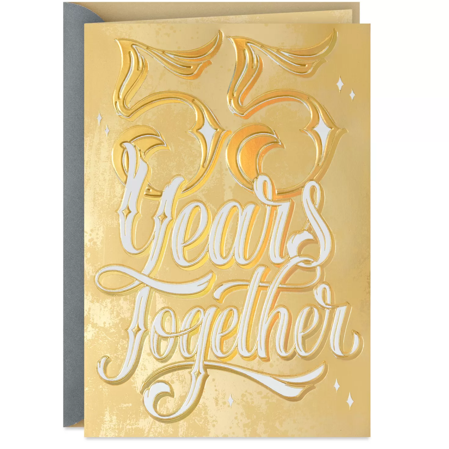 Anniversary>Hallmark 55 Years Together Anniversary Card