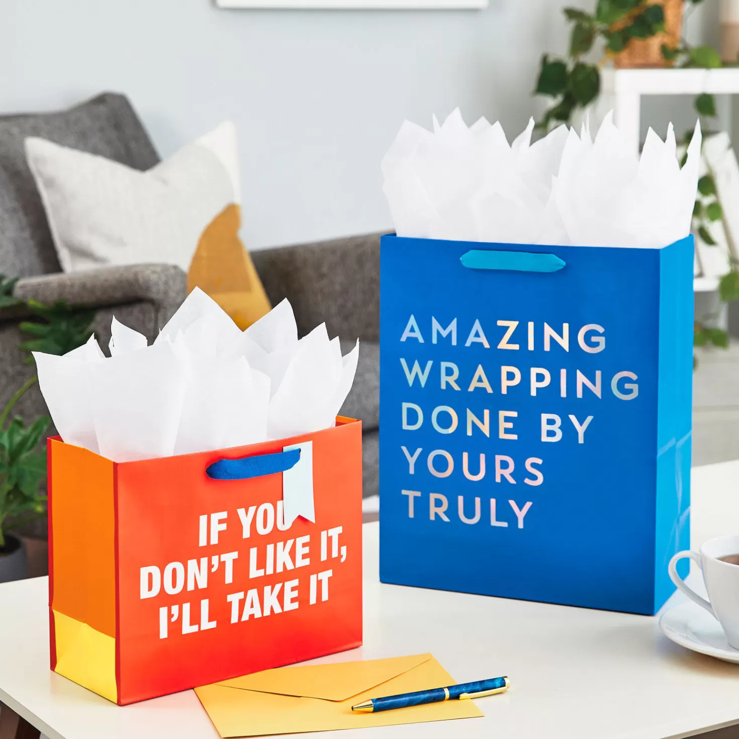 Birthday>Hallmark 7.7" I'Ll Take It Medium Horizontal Gift Bag