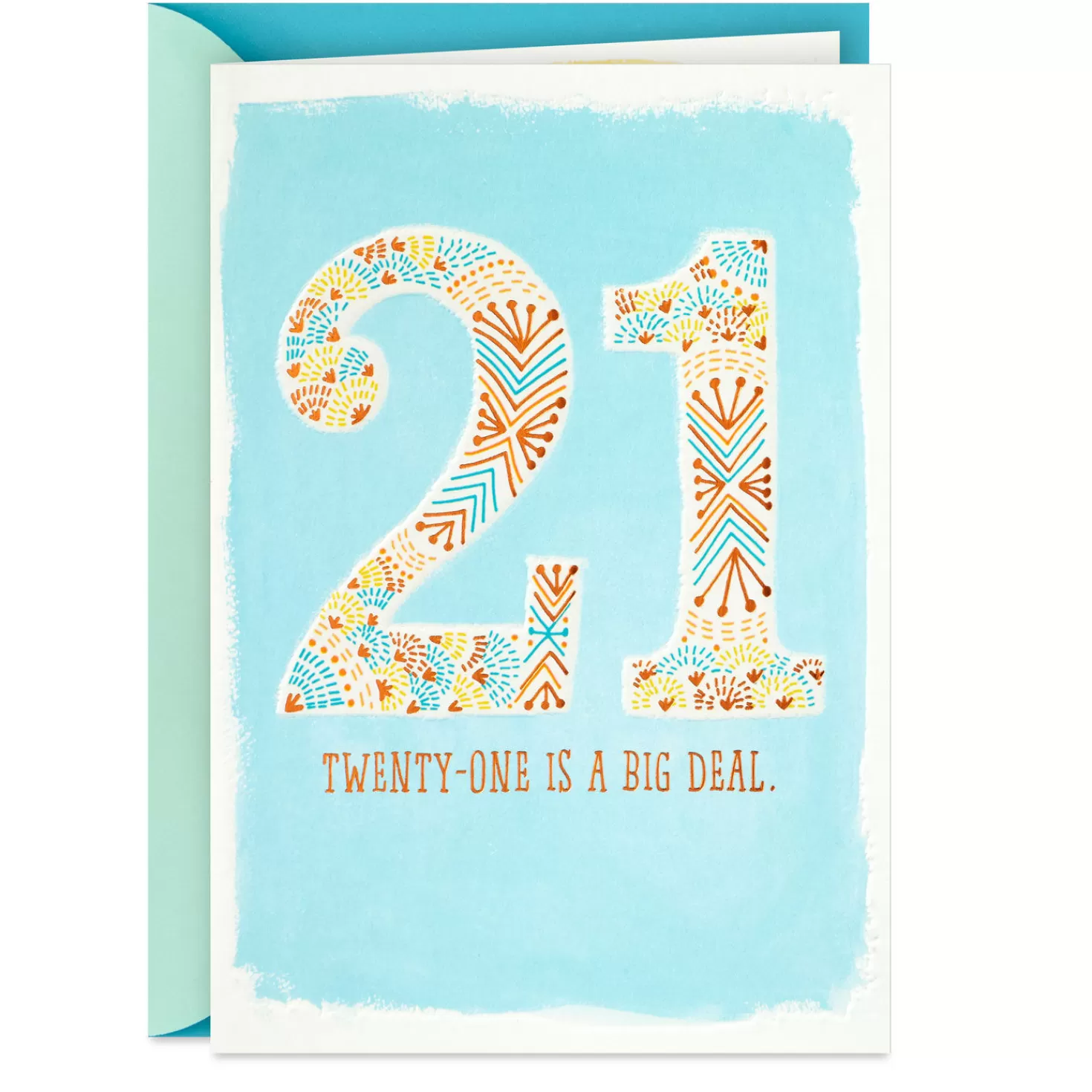 Birthday>Hallmark A Big Deal 21St Birthday Card