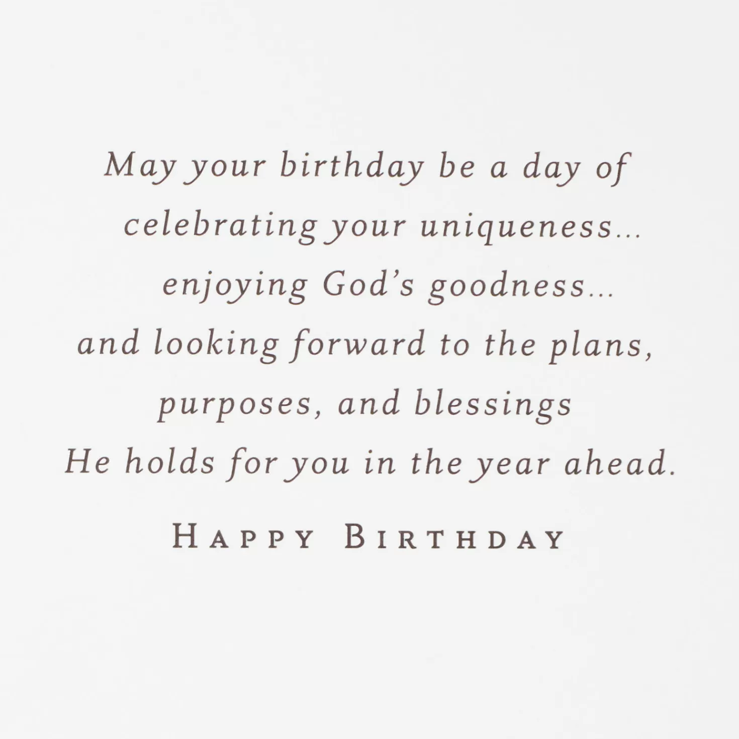 Birthday>Hallmark A Blessing For You Religious Birthday Card