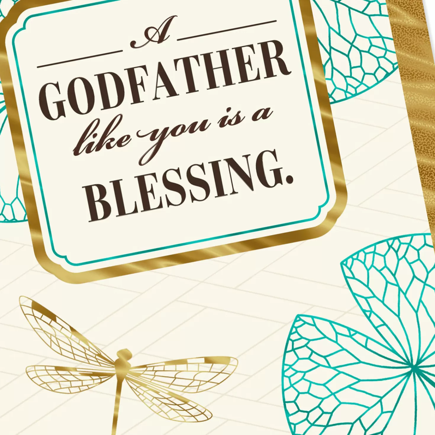 Birthday>Hallmark A Blessing To Be Celebrated Birthday Card For Godfather