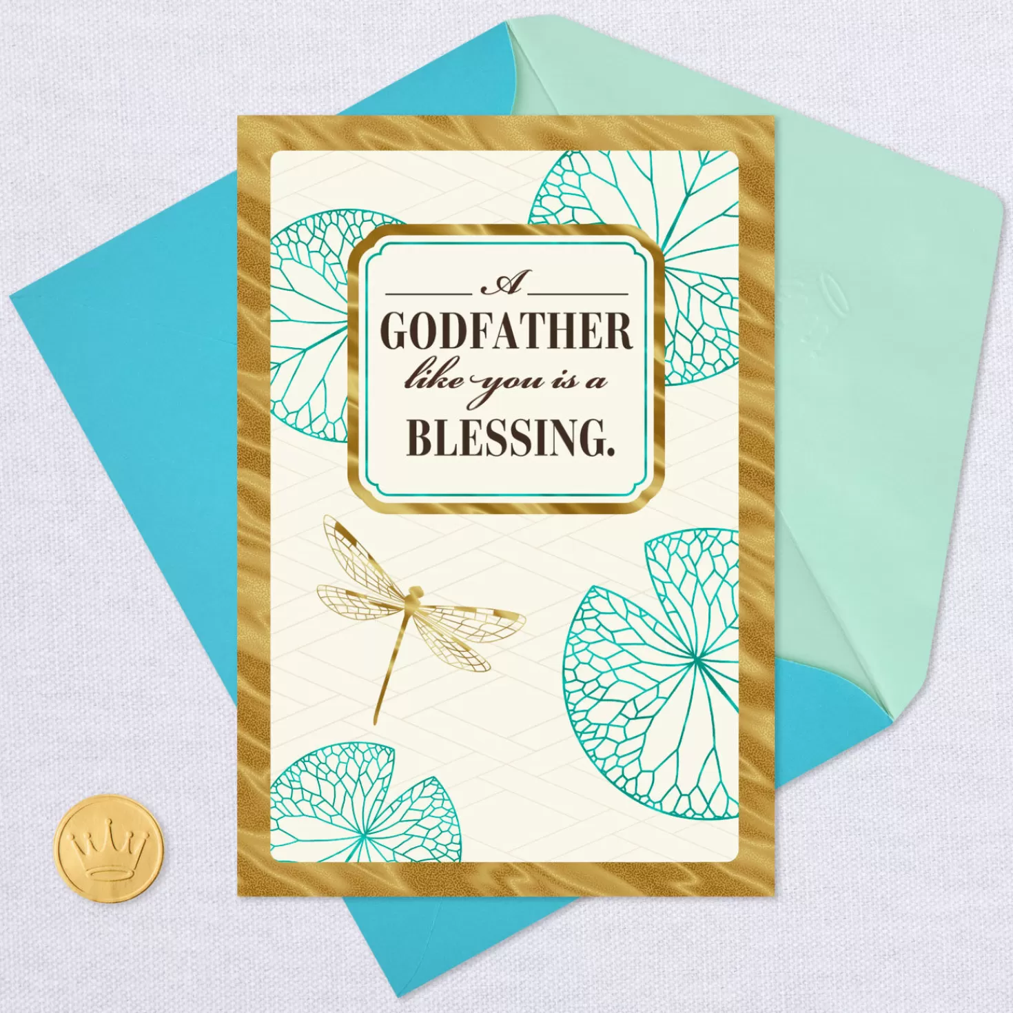 Birthday>Hallmark A Blessing To Be Celebrated Birthday Card For Godfather