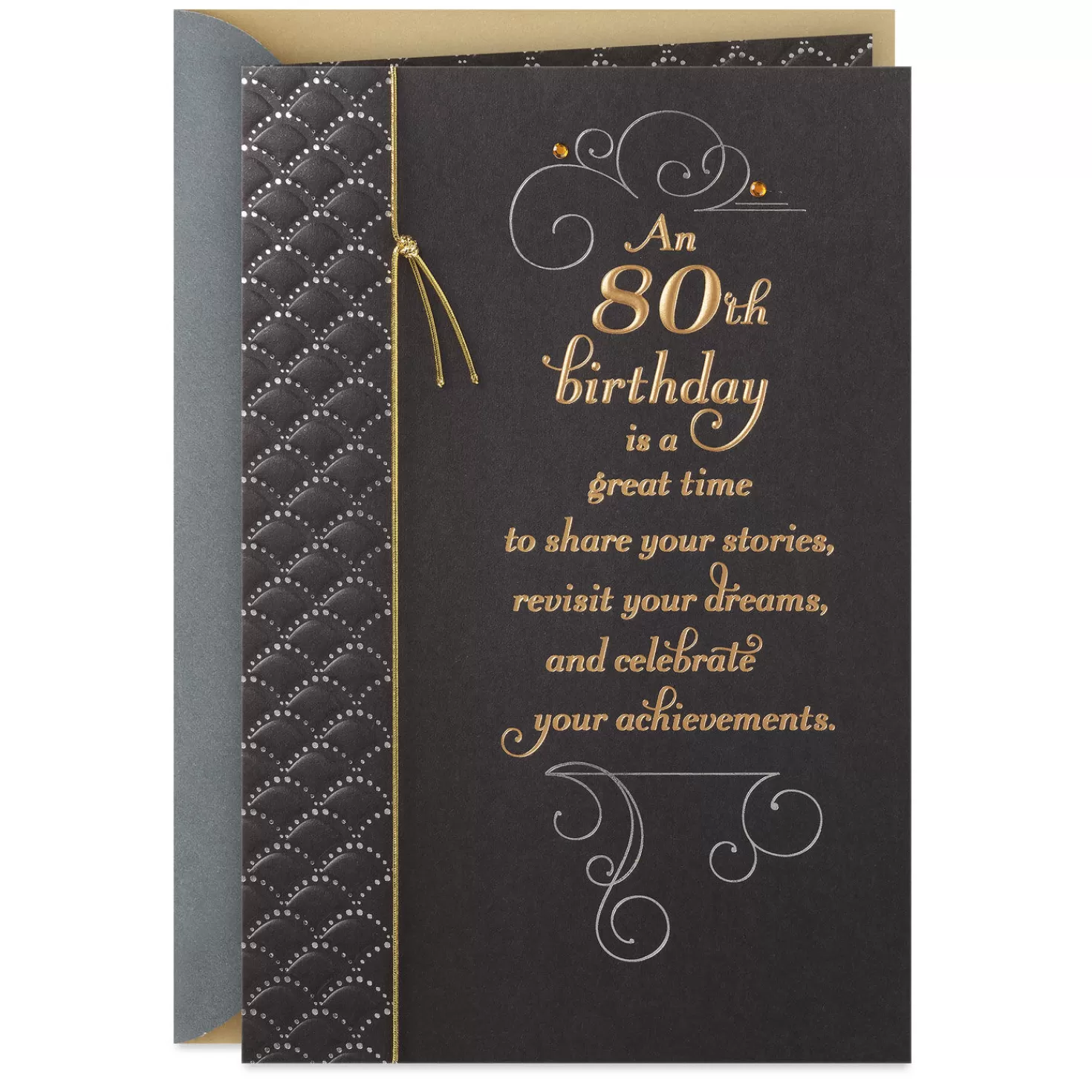 Birthday>Hallmark A Chance To Honor You Today 80Th Birthday Card