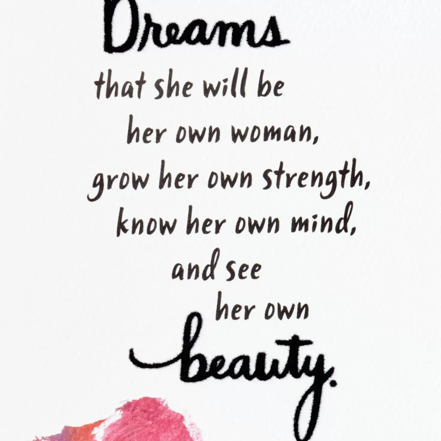 Birthday>Hallmark A Daughter I Love And Admire Birthday Card
