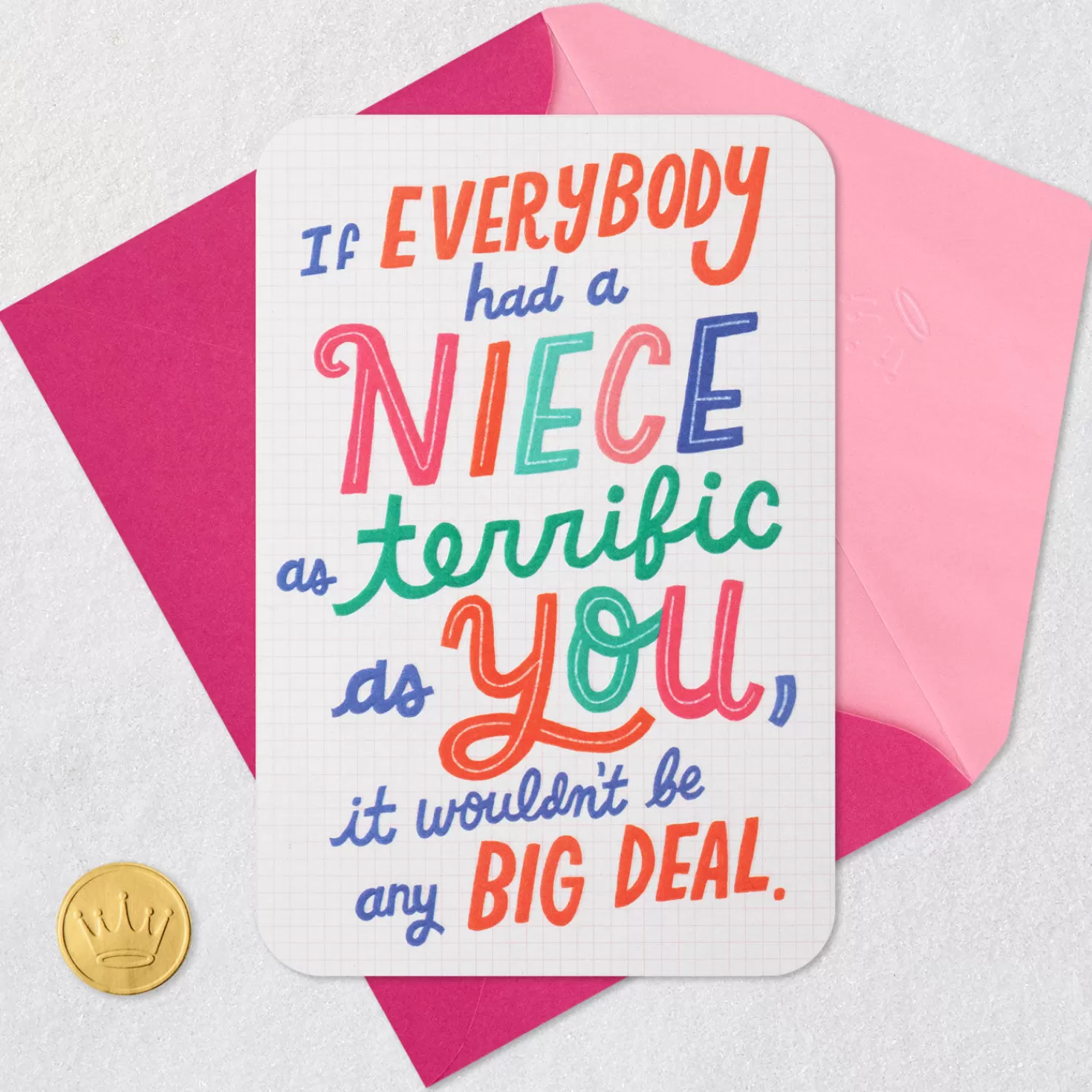Birthday>Hallmark A Day As Terrific As You Birthday Card For Niece