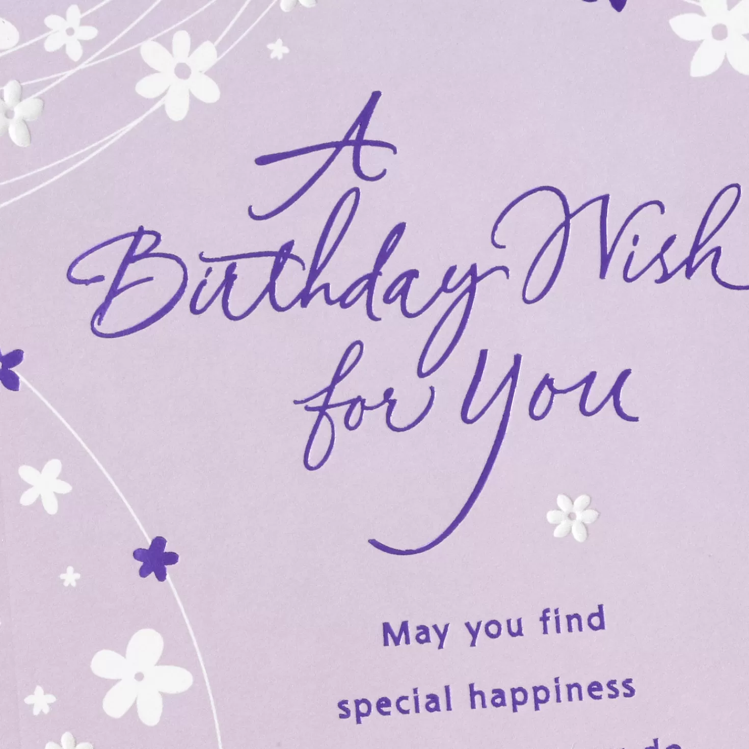 Birthday>Hallmark A Day Blessed With Peace, Joy And Happiness Birthday Card