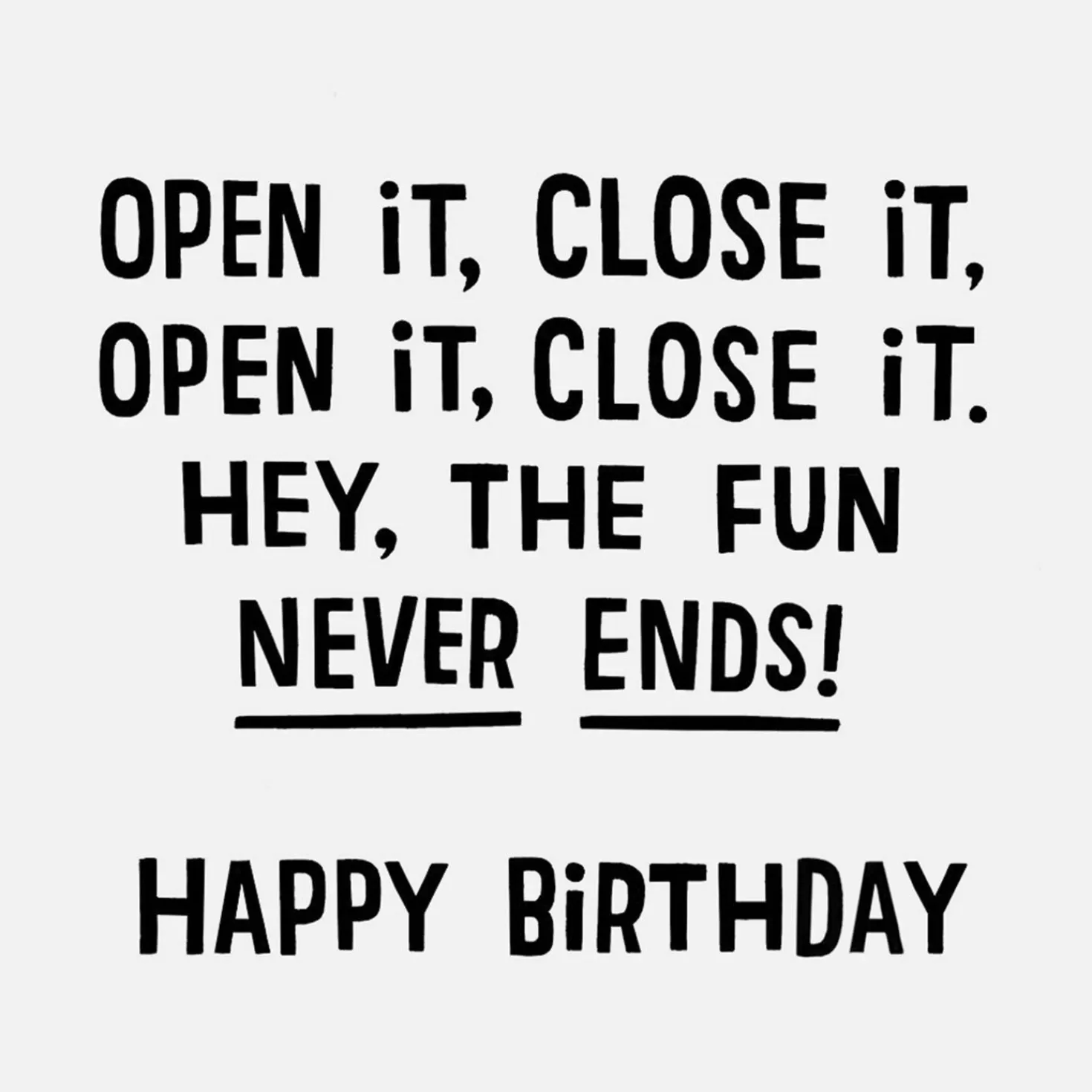 Birthday>Hallmark A Gift For You Funny Birthday Card