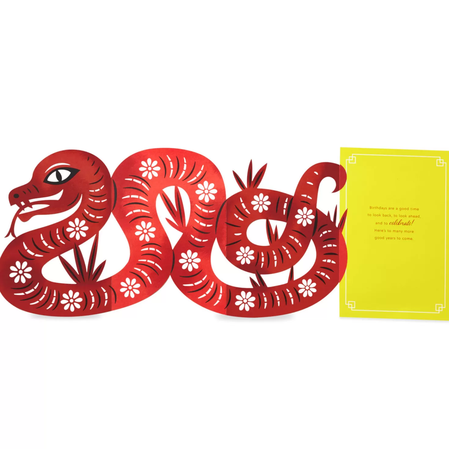 Birthday>Hallmark A Good Time To Celebrate Year Of The Snake Birthday Card