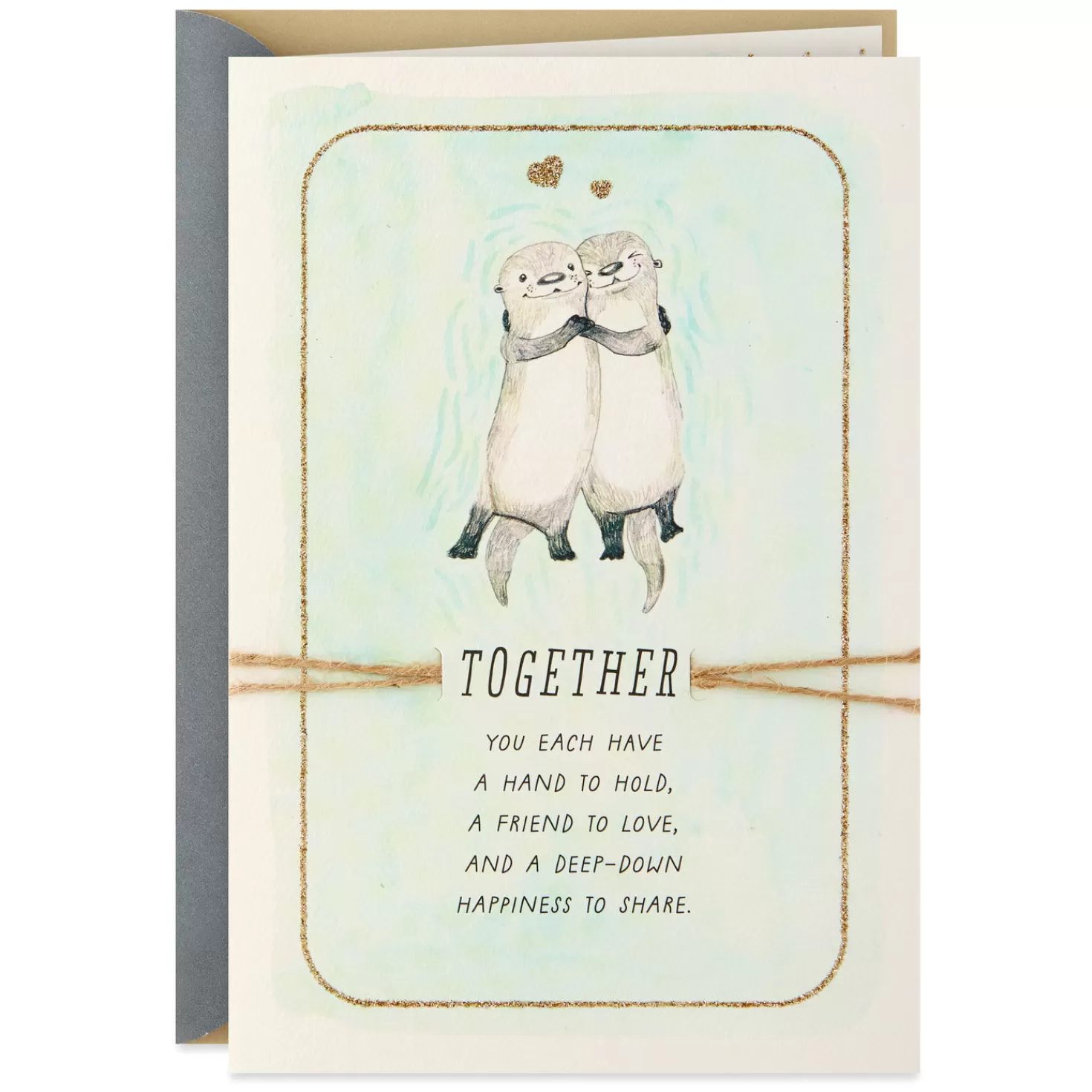 Anniversary>Hallmark A Hand To Hold, A Friend To Love Anniversary Card