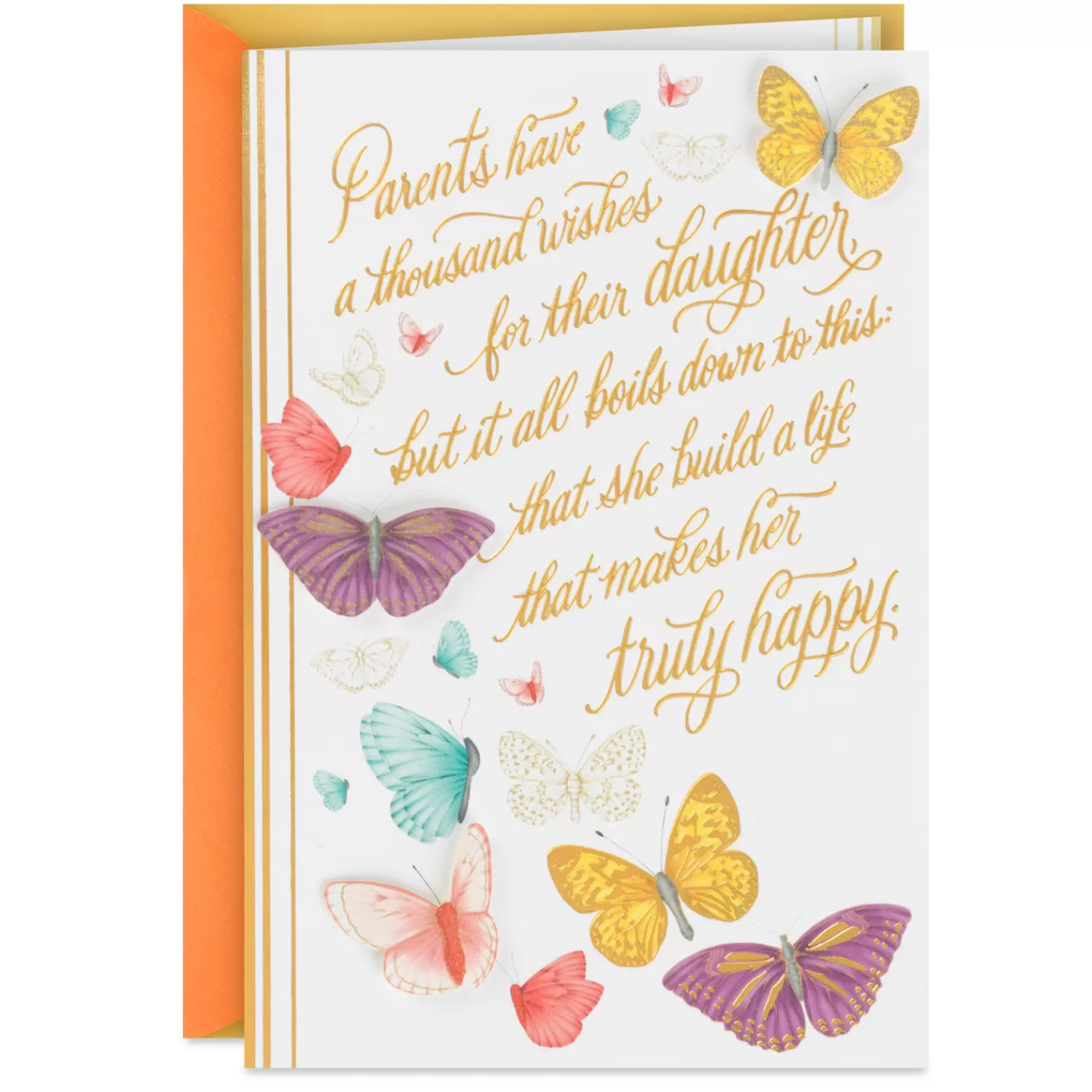 Birthday>Hallmark A Life That Makes You Truly Happy Birthday Card For Daughter