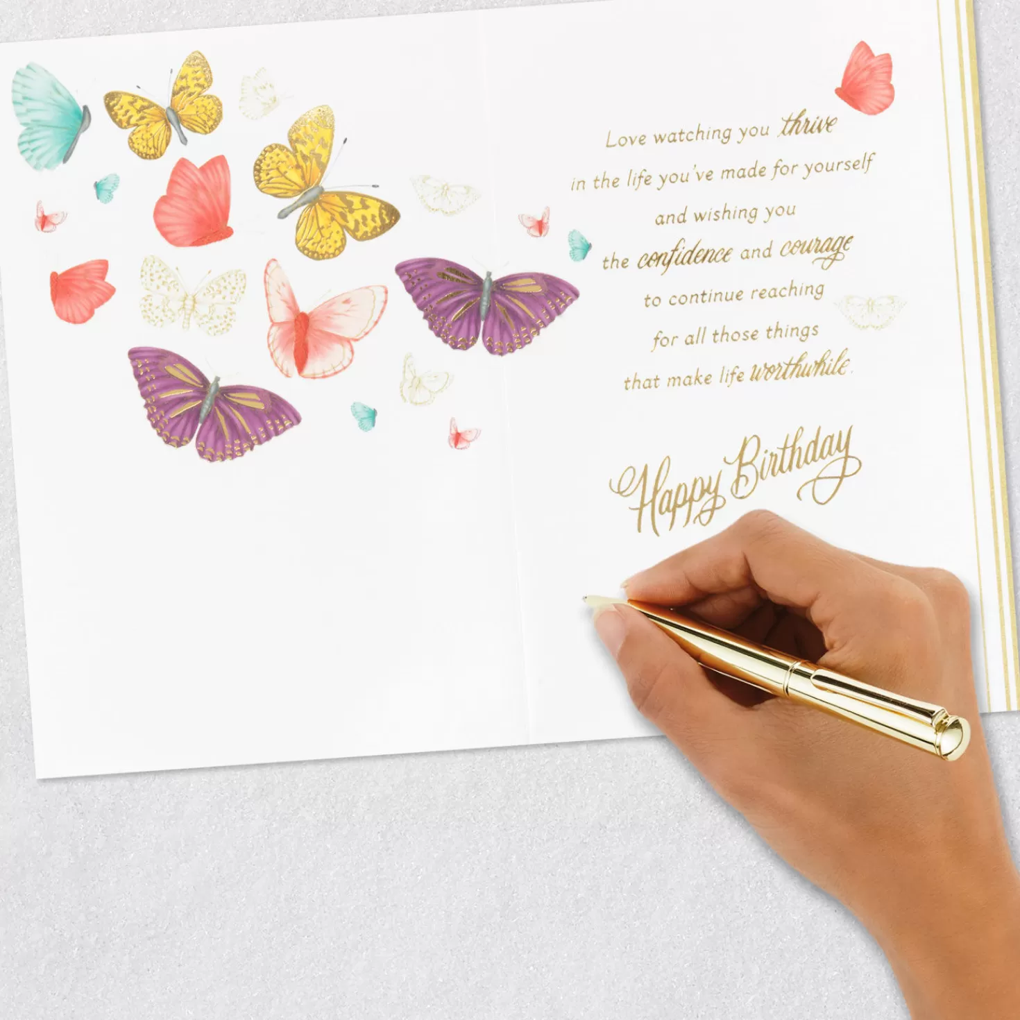 Birthday>Hallmark A Life That Makes You Truly Happy Birthday Card For Daughter