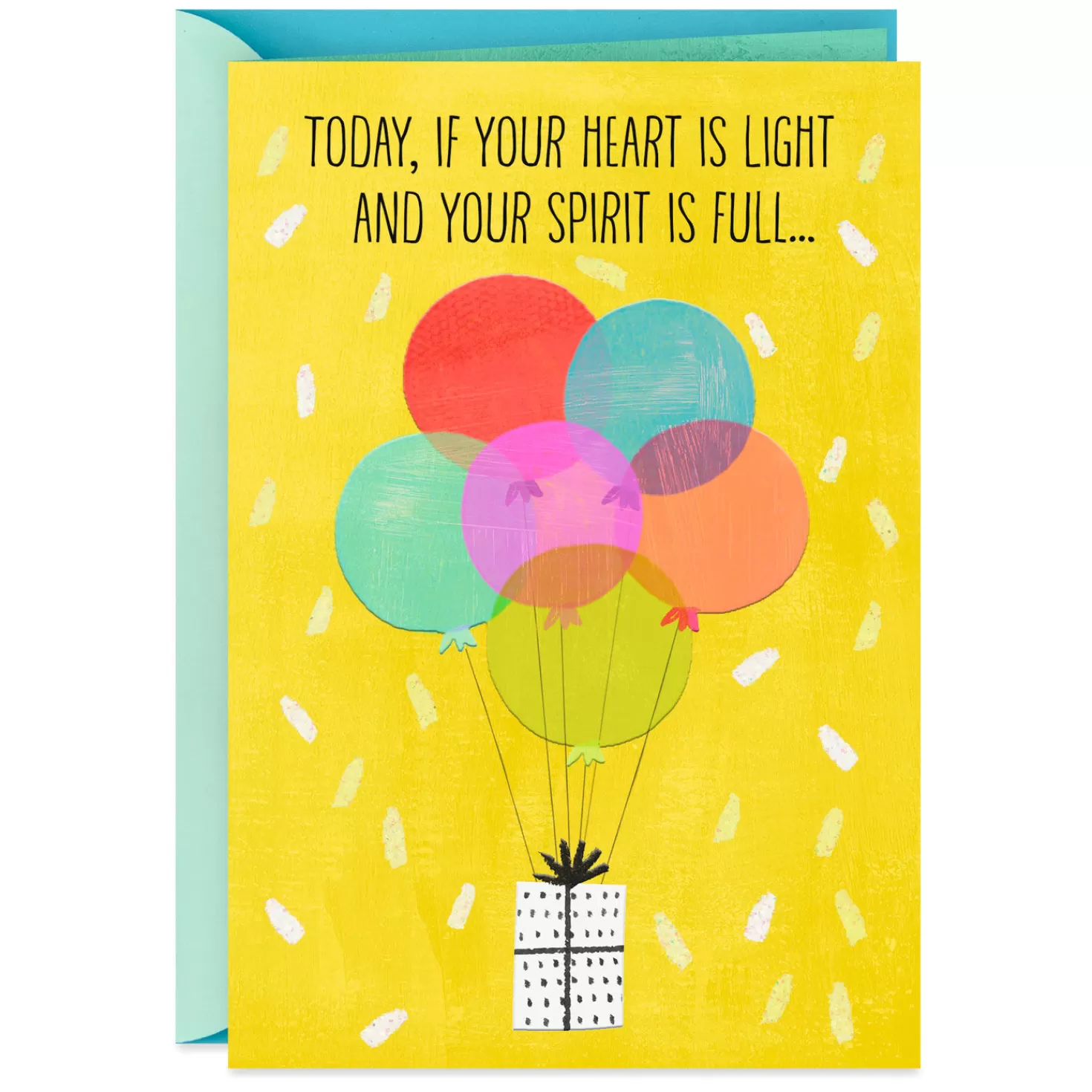 Birthday>Hallmark A Light Heart And Full Spirit Birthday Card