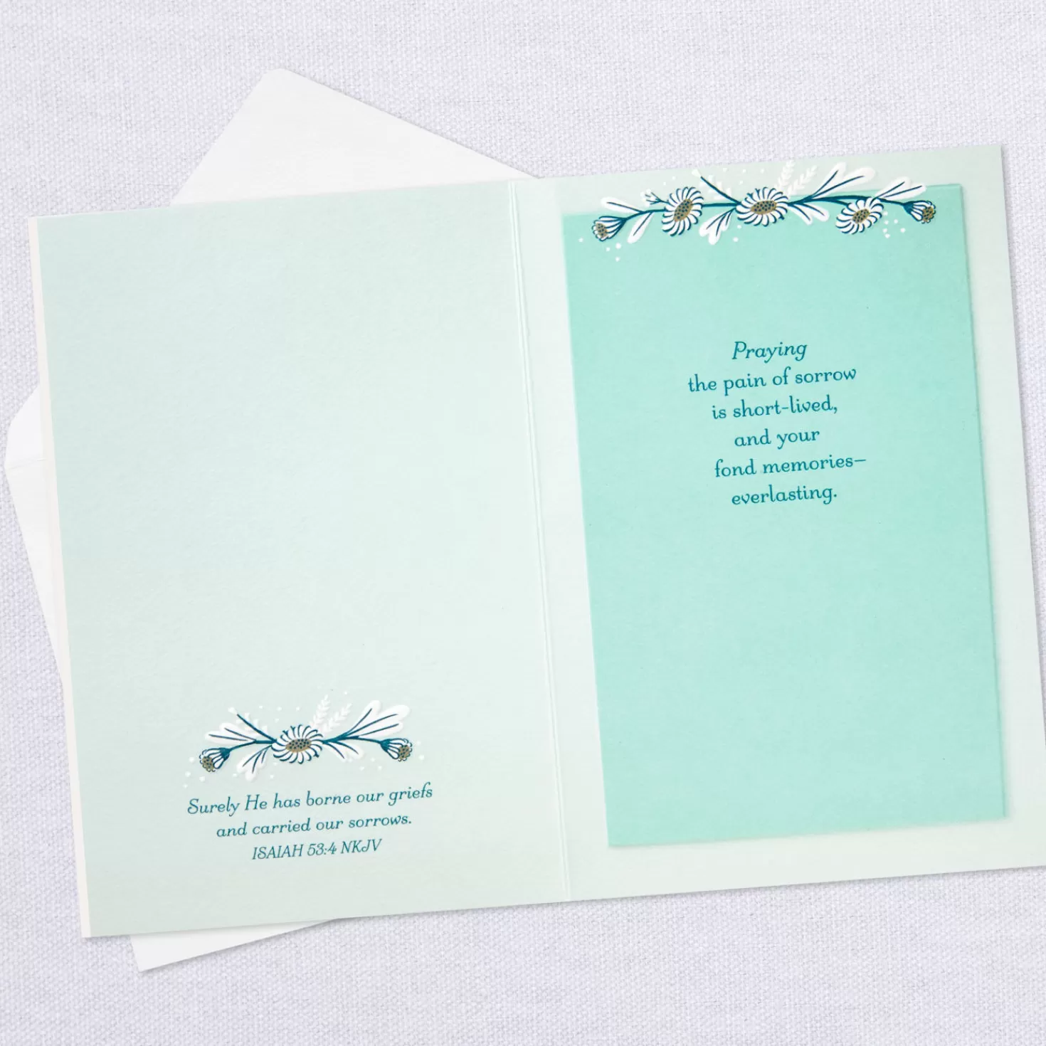 Cheap A Prayer For God's Comfort Religious Sympathy Card Sympathy
