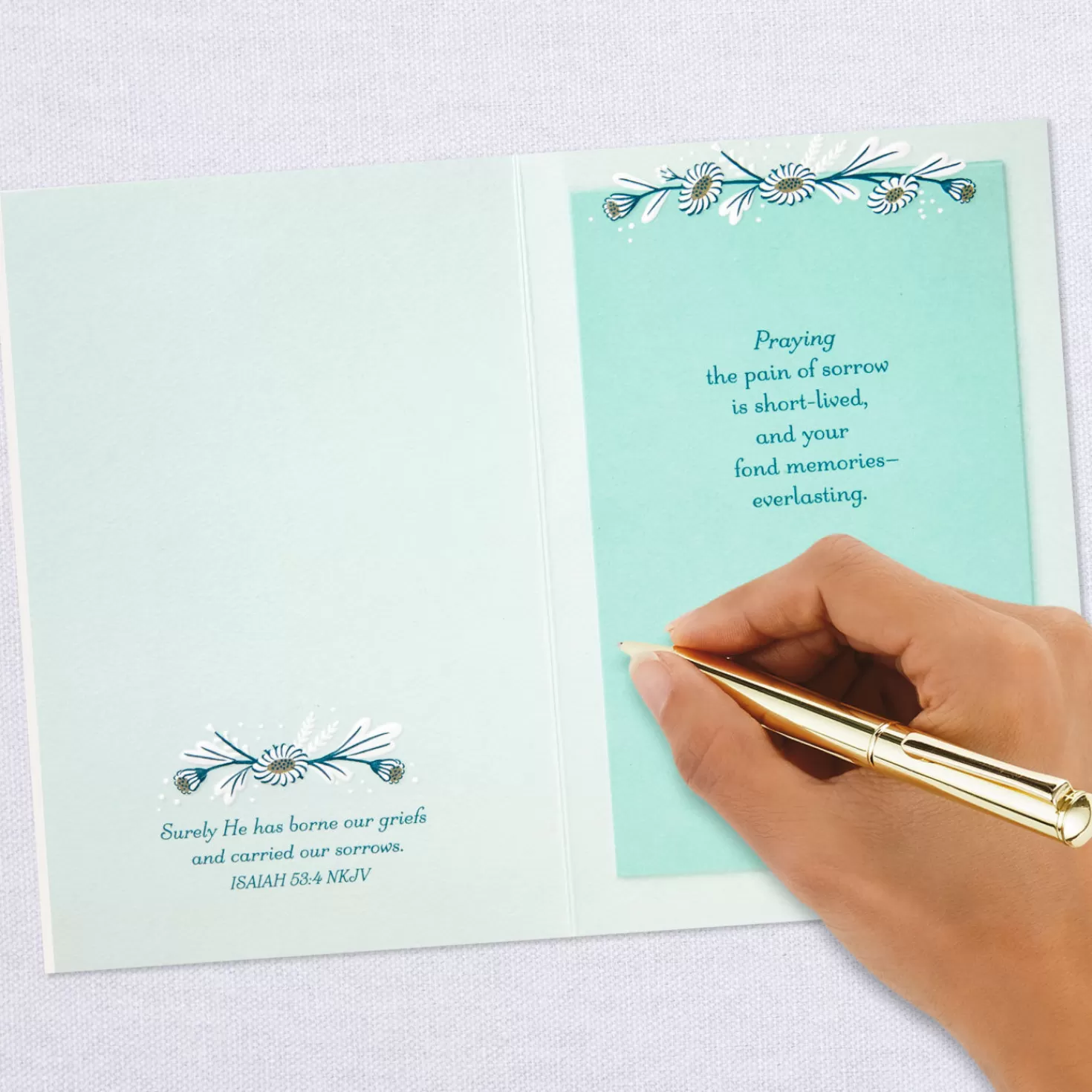 Cheap A Prayer For God's Comfort Religious Sympathy Card Sympathy