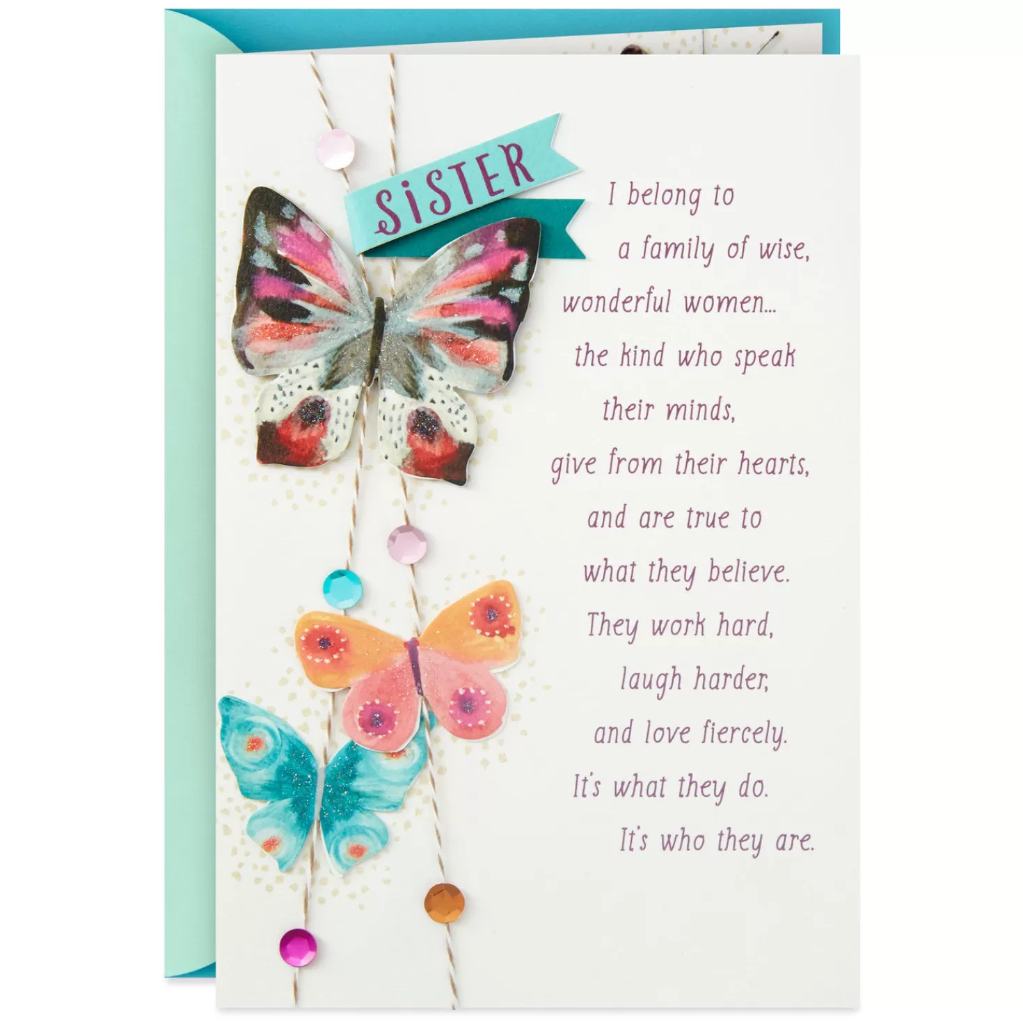 Birthday>Hallmark A Strong, Amazing Woman Birthday Card For Sister