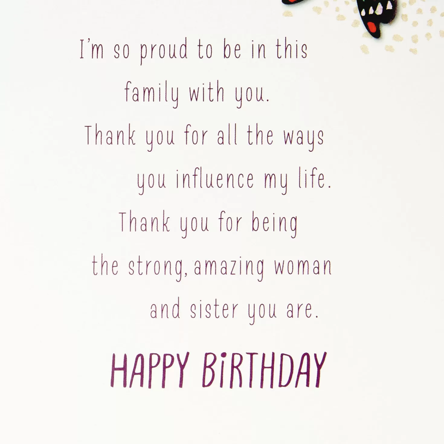 Birthday>Hallmark A Strong, Amazing Woman Birthday Card For Sister