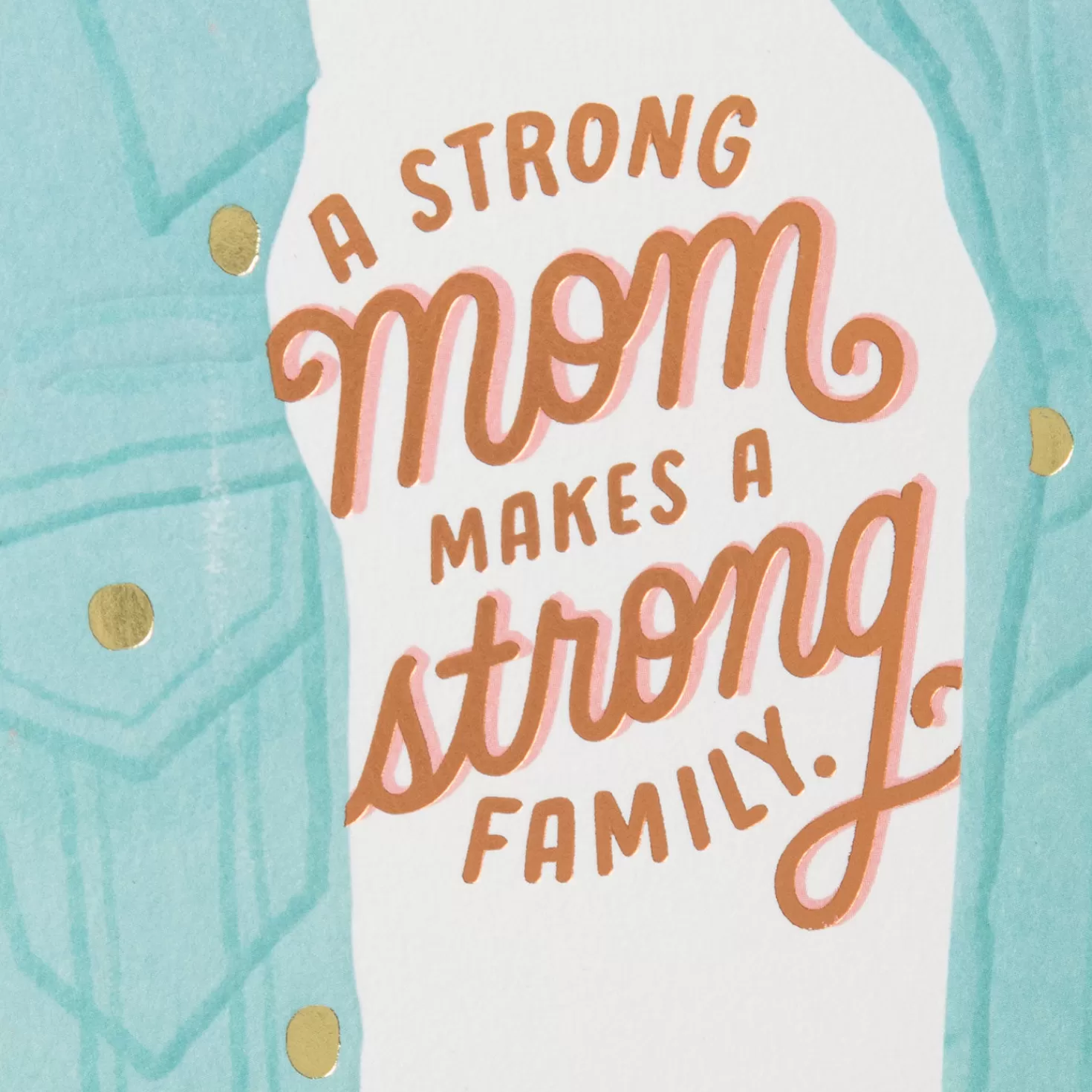 Birthday>Hallmark A Strong Mom Makes A Strong Family Birthday Card For Mom