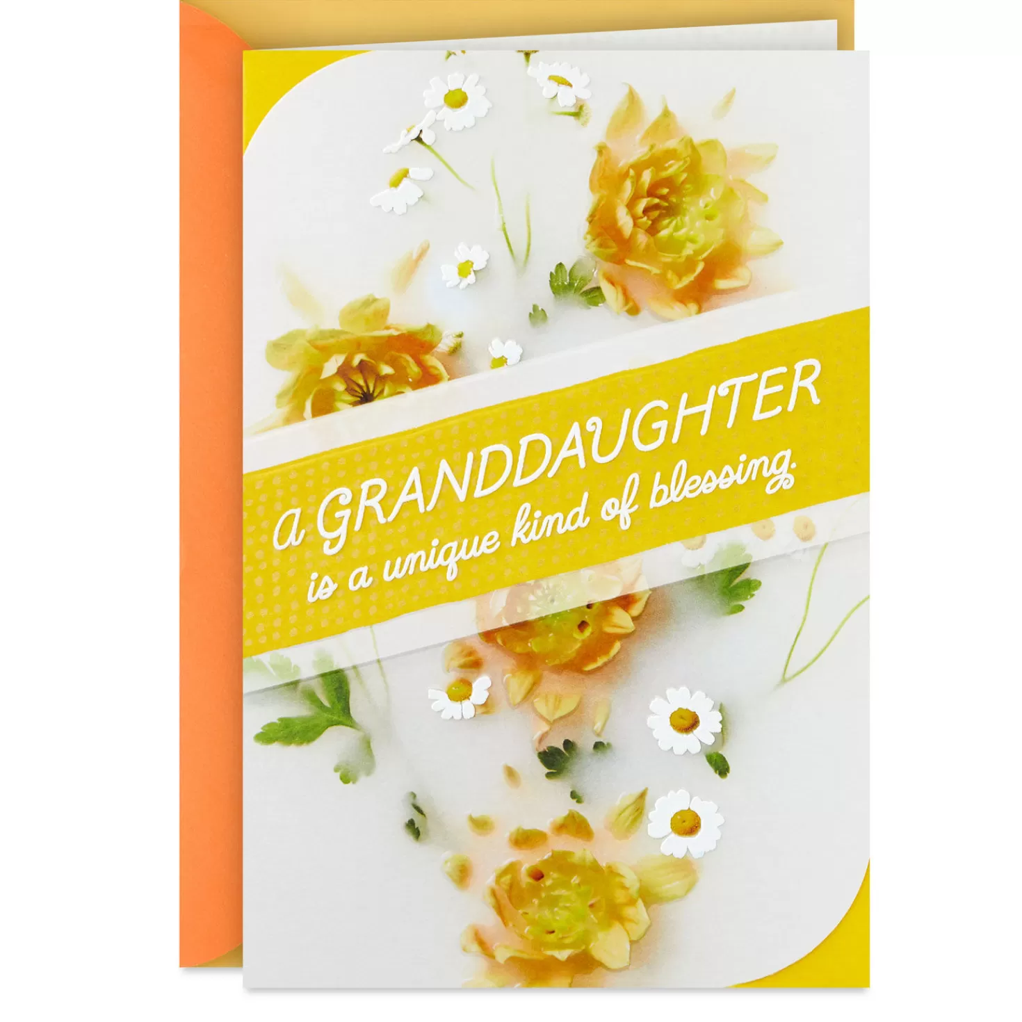 Birthday>Hallmark A Unique Kind Of Blessing Birthday Card For Granddaughter