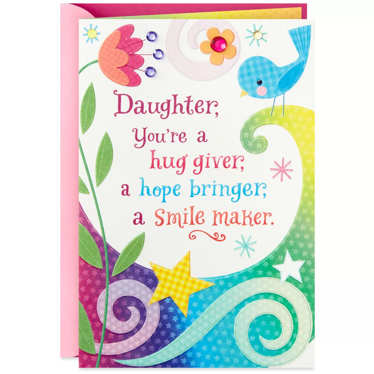 Birthday>Hallmark A Whole Lot Of Wonderful Birthday Card For Daughter