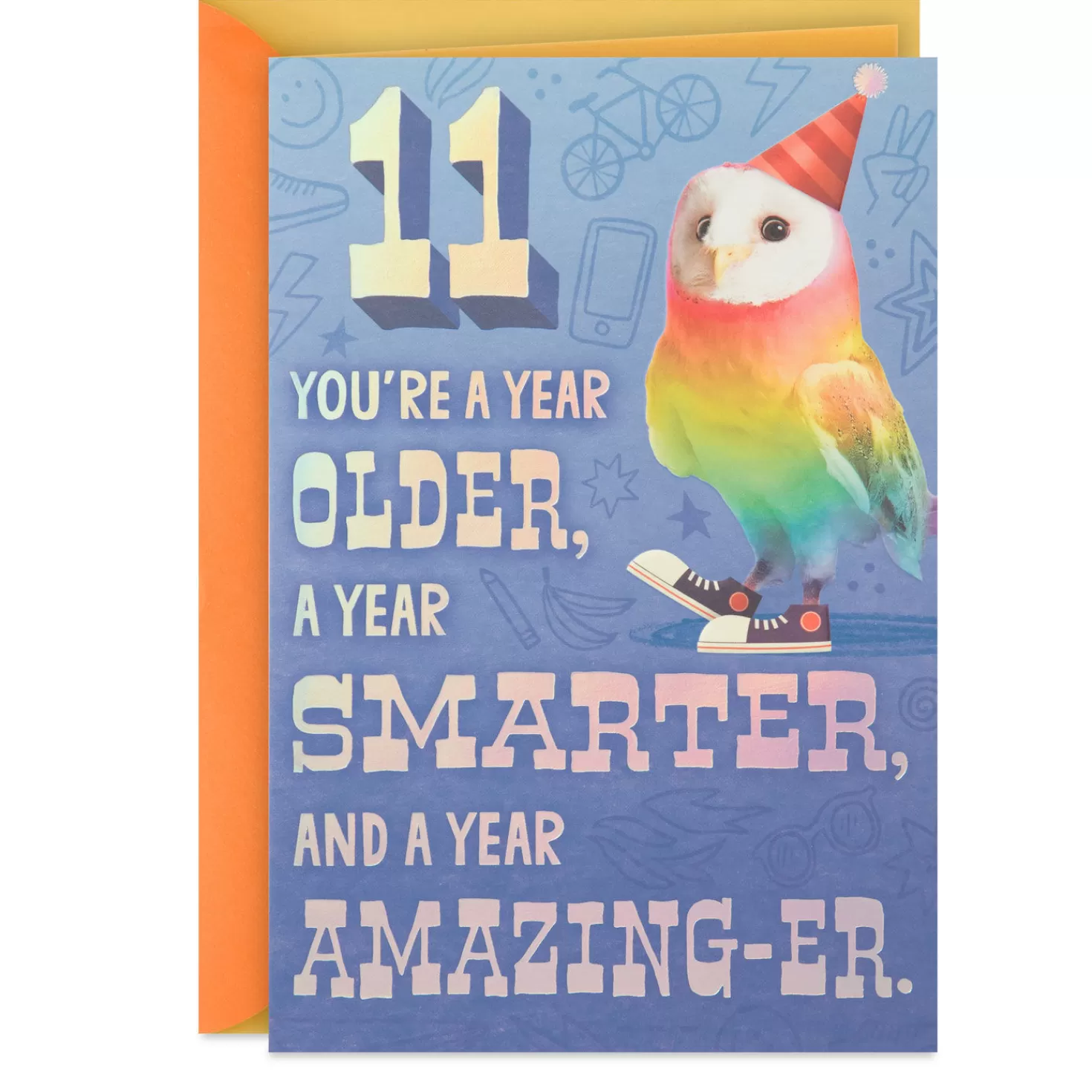 Birthday>Hallmark A Year Amazing-Er Funny Pop-Up 11Th Birthday Card
