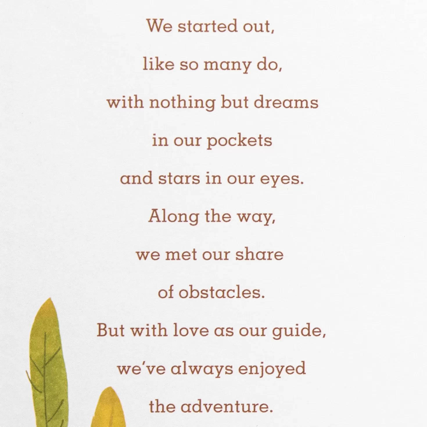 Anniversary>Hallmark Adventurous Journey Anniversary Card For Husband