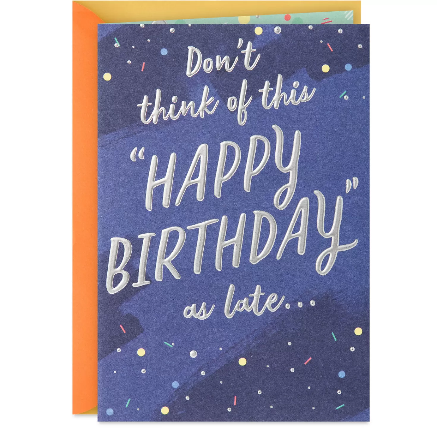 Birthday>Hallmark After-Party Funny Belated Birthday Card