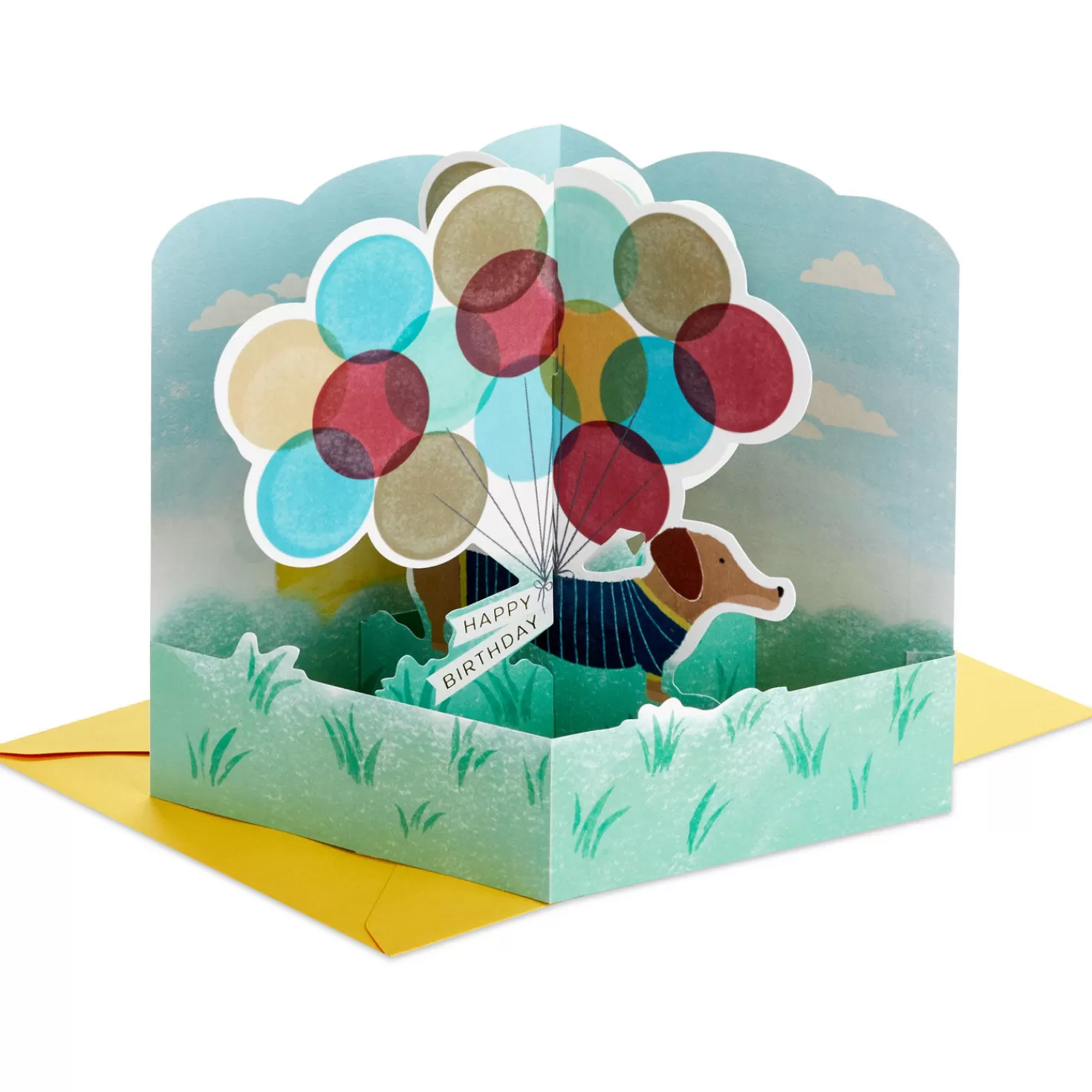 Birthday>Hallmark All Day Happy 3D Pop-Up Birthday Card