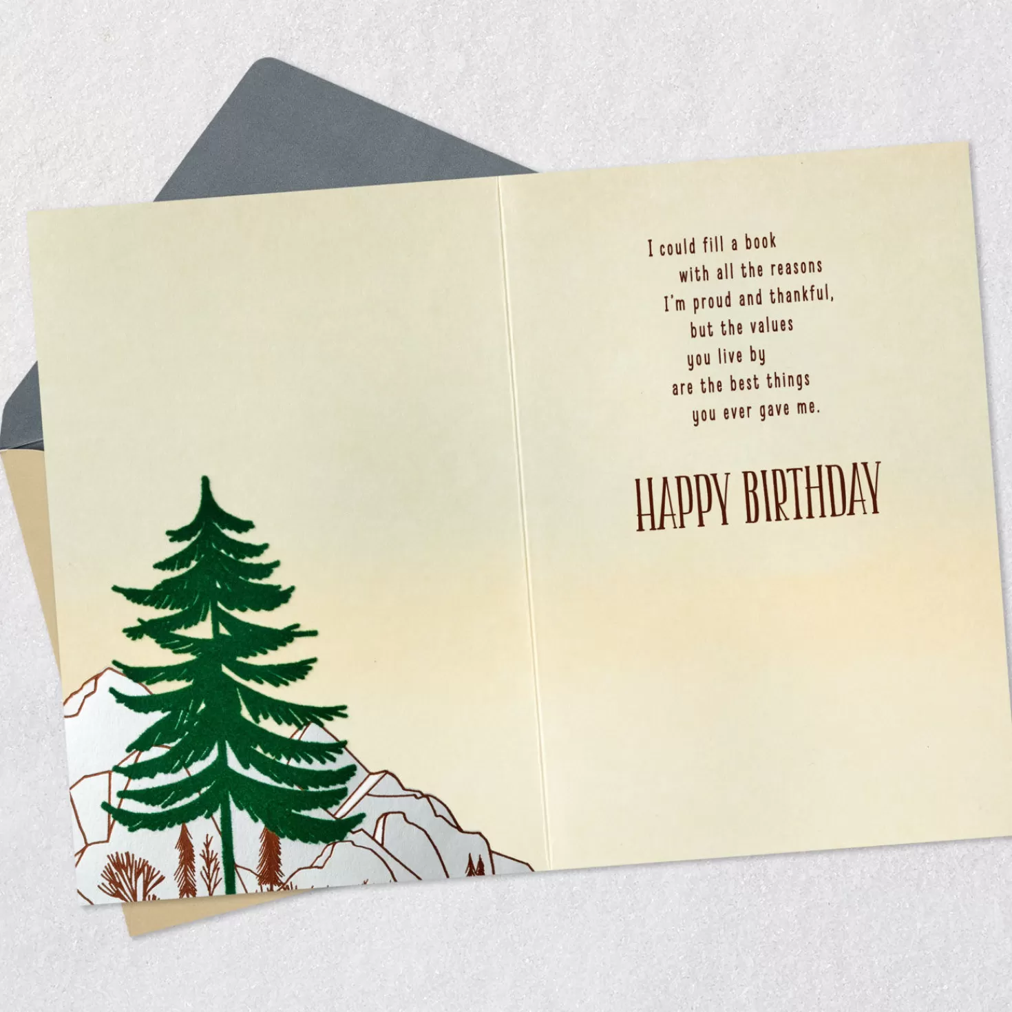 Birthday>Hallmark All The Reasons I'M Proud And Grateful Birthday Card For Dad