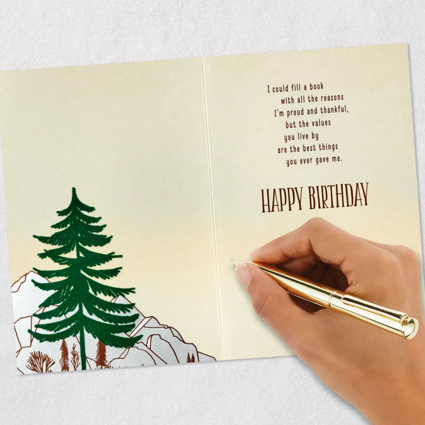 Birthday>Hallmark All The Reasons I'M Proud And Grateful Birthday Card For Dad