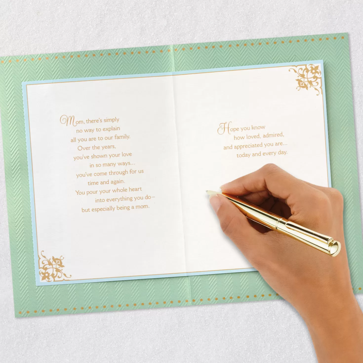 Birthday>Hallmark All You Are To Our Family Birthday Card For Mom