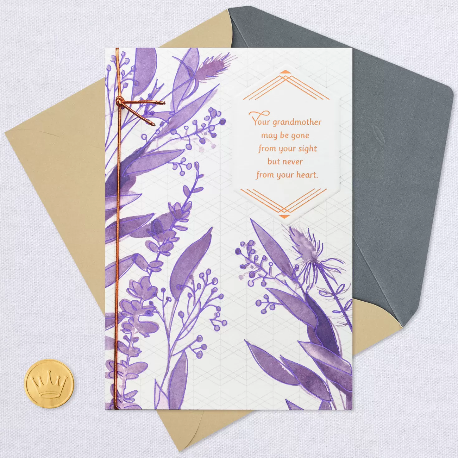 Online Always In Your Heart Sympathy Card For Loss Of Grandmother Sympathy