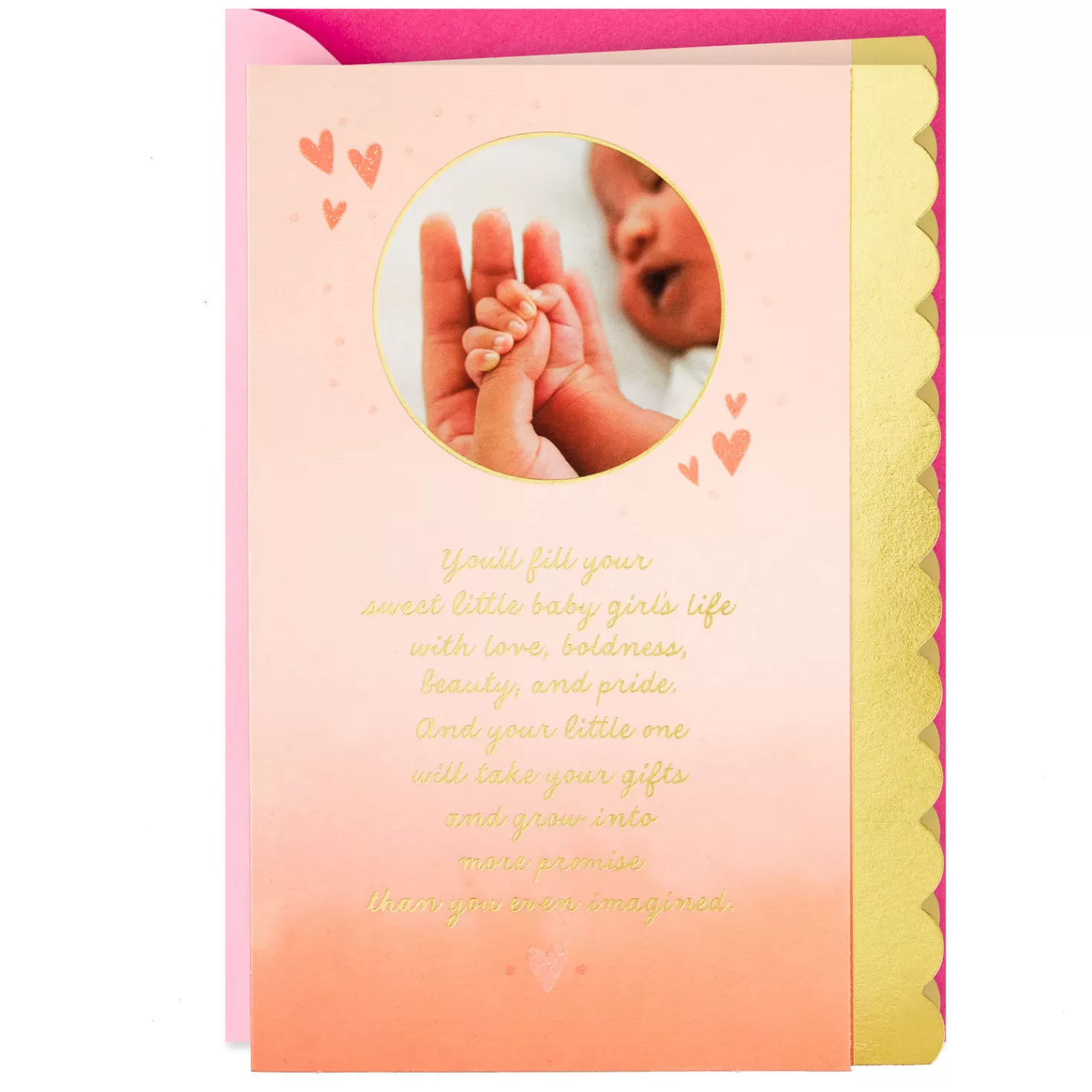 Store Amazing Journey New Baby Girl Card Baby