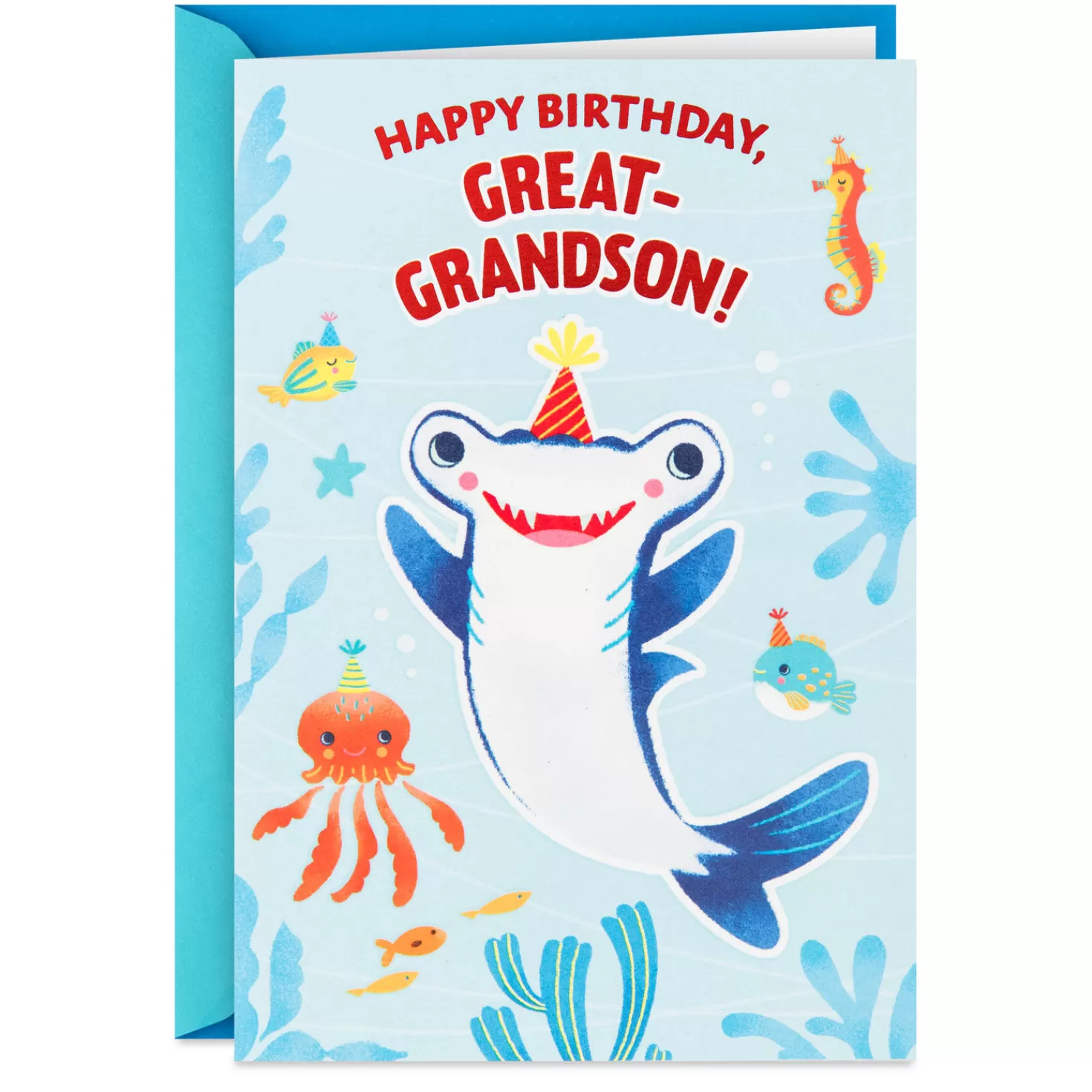 Birthday>Hallmark An Ocean Of Fun Birthday Card For Great-Grandson