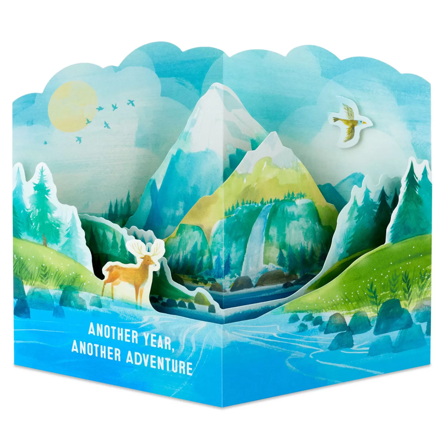 Birthday>Hallmark Another Year, Another Adventure 3D Pop-Up Birthday Card