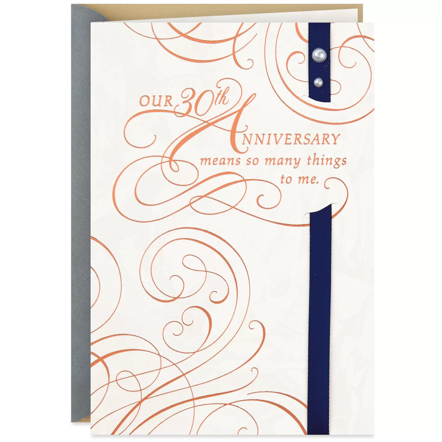 Anniversary>Hallmark Another Year Of Loving You 30Th Anniversary Card